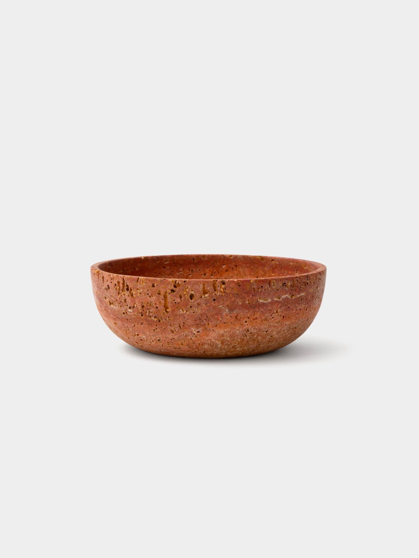 کاسه سنگ تراورتن آجری