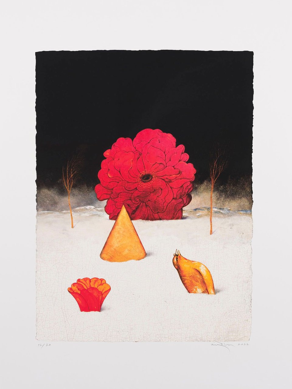 آیدین آغداشلو - Snowy Memories III, 2018