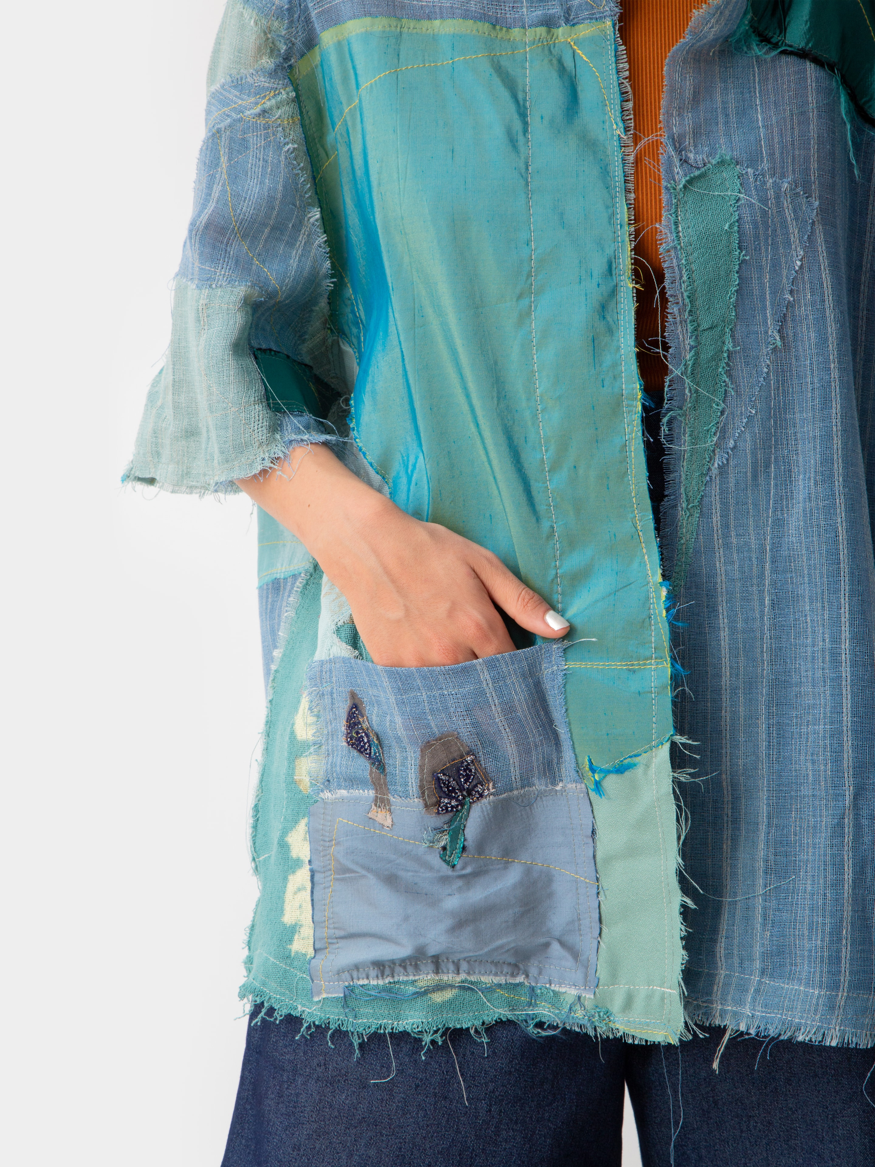 کت رگلان فیروزه ای