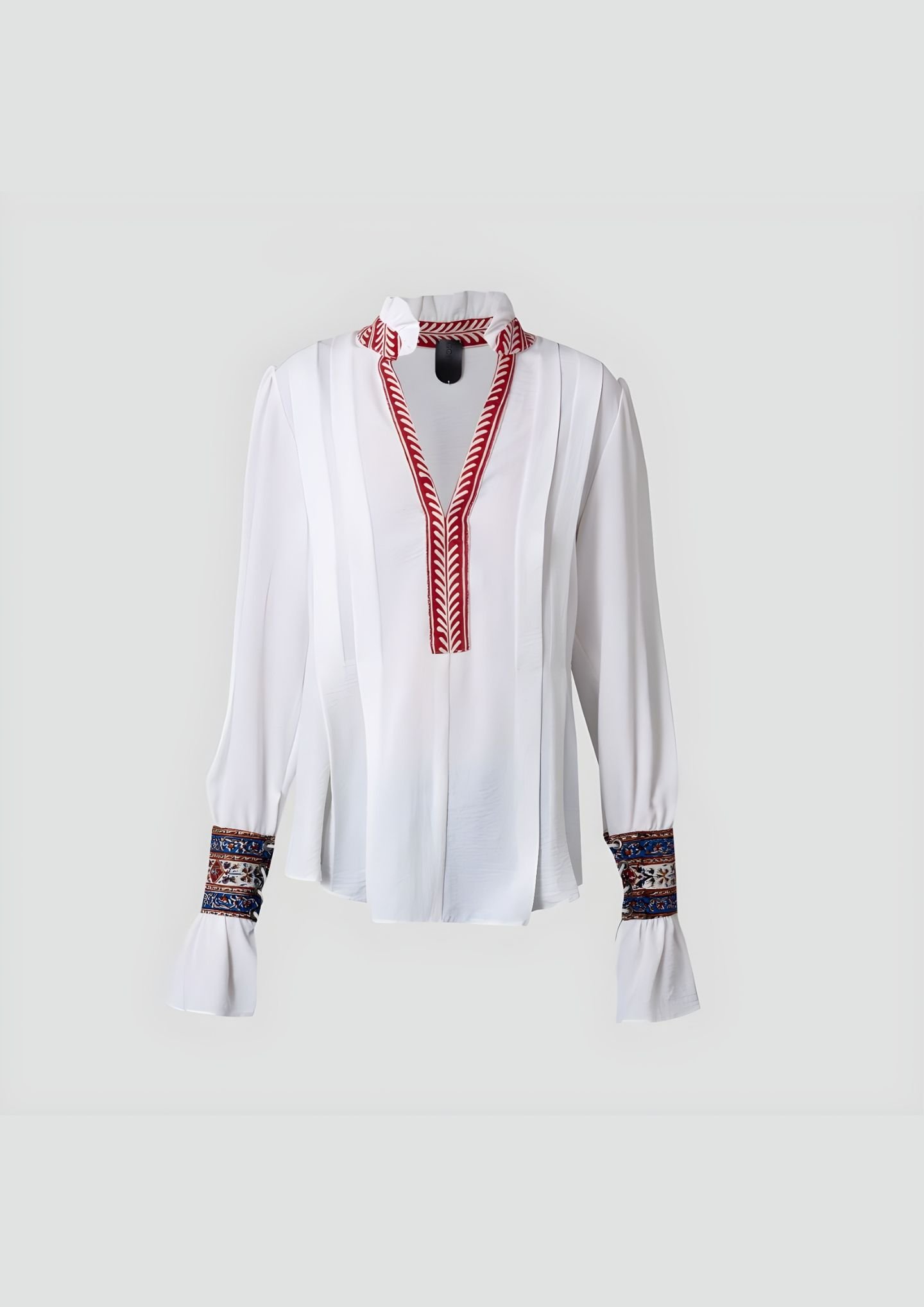 شومیز زنانه سفید نخی