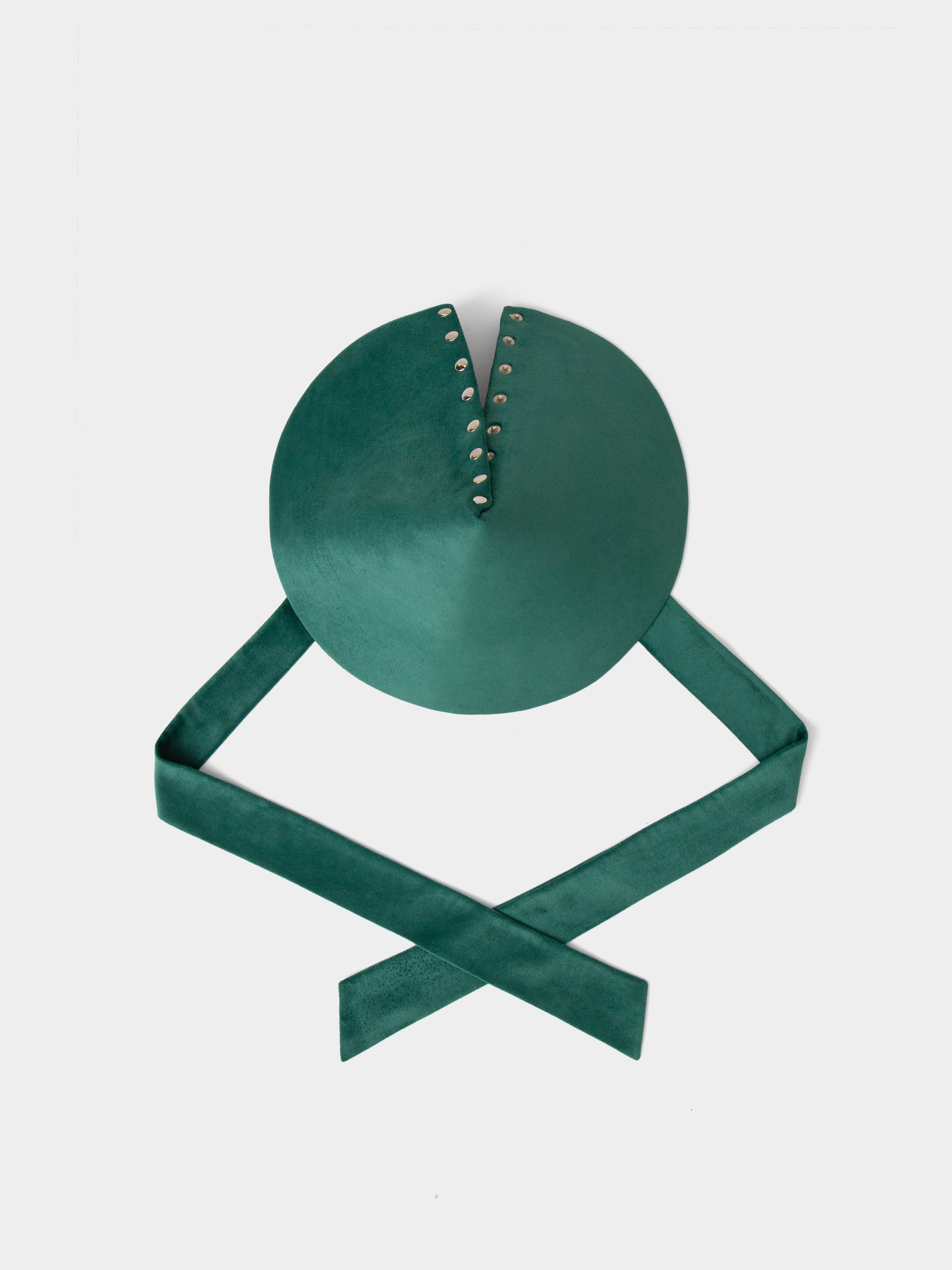 کلاه مخروطی ساده سبز