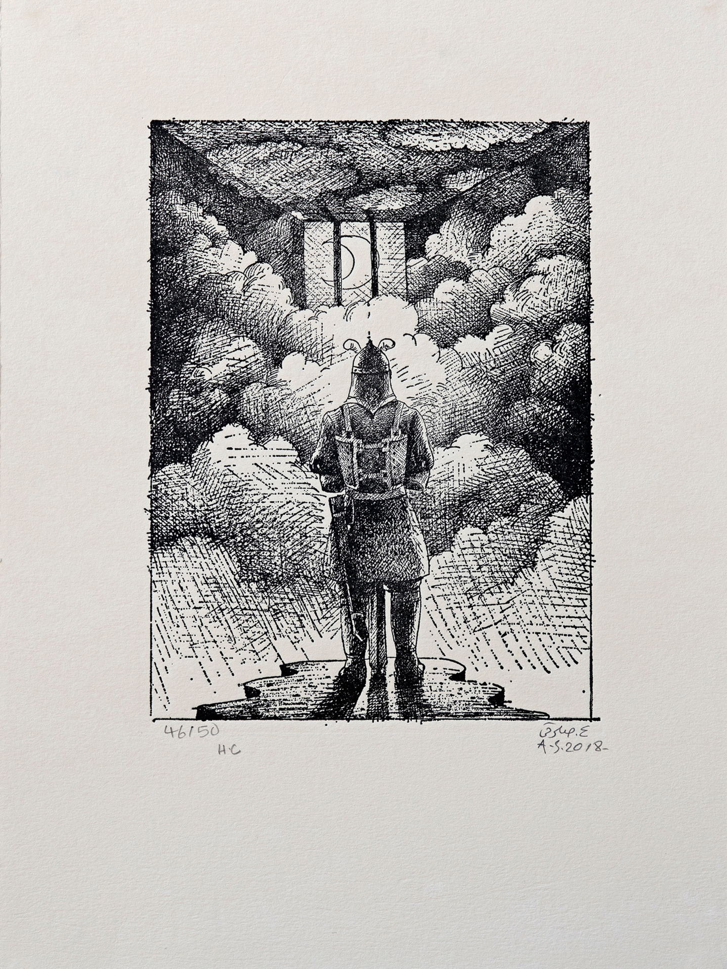 علی اکبر صادقی - Untitled , 2018