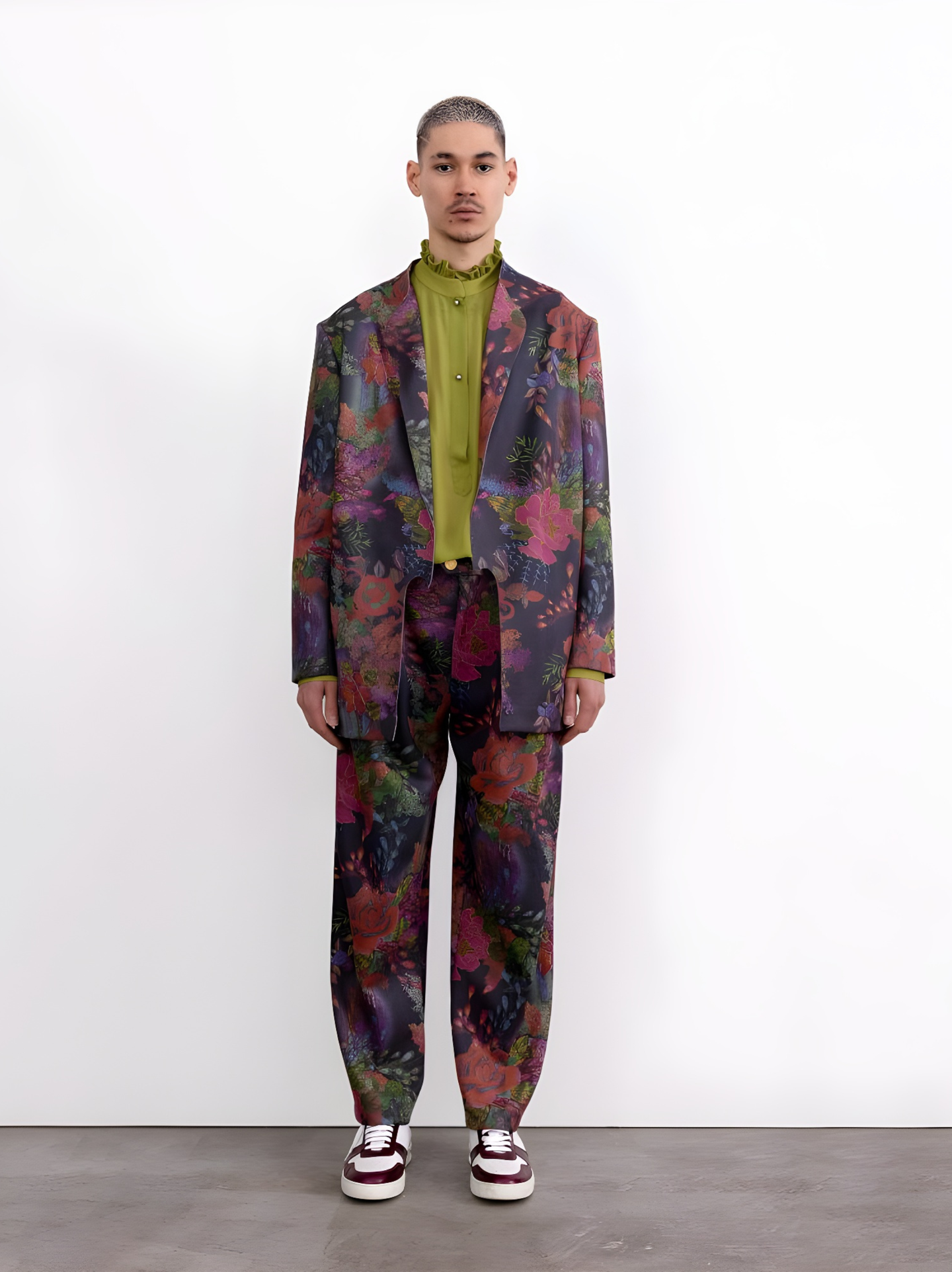 کت و شلوار سوییت طرح دار S-T fall-spring 3