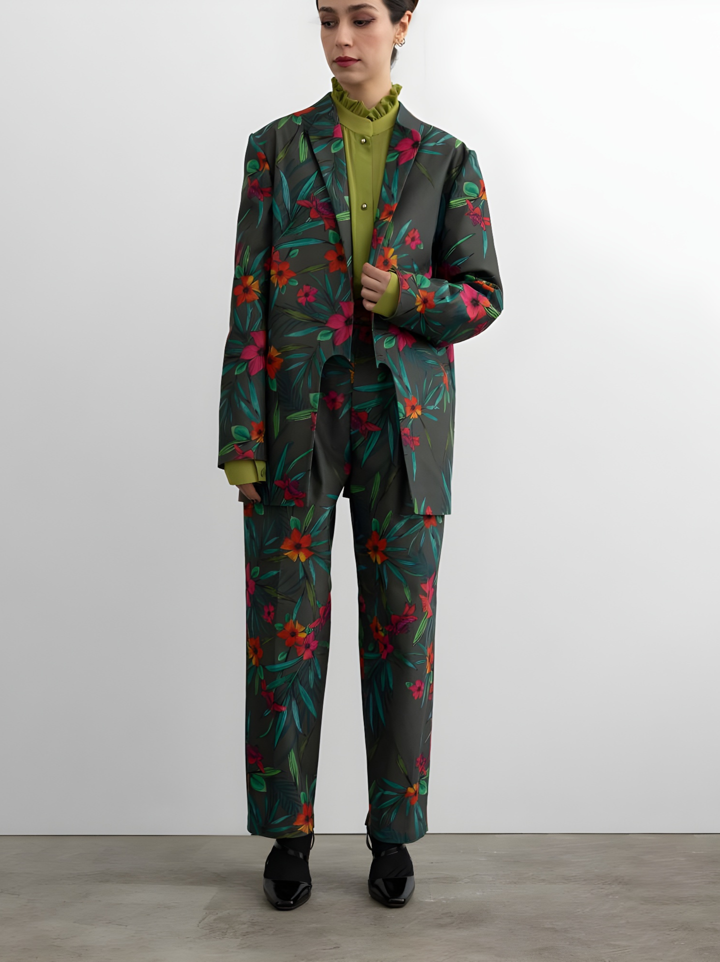 کت و شلوار سوییت طرح دار S-T fall-spring 5