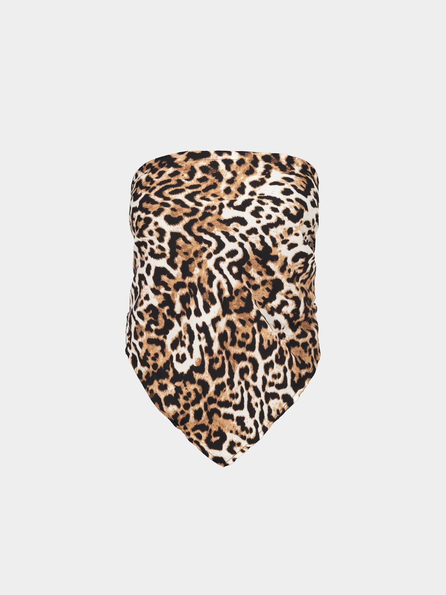 کراپ تاپ مثلثی پلنگی فلفل