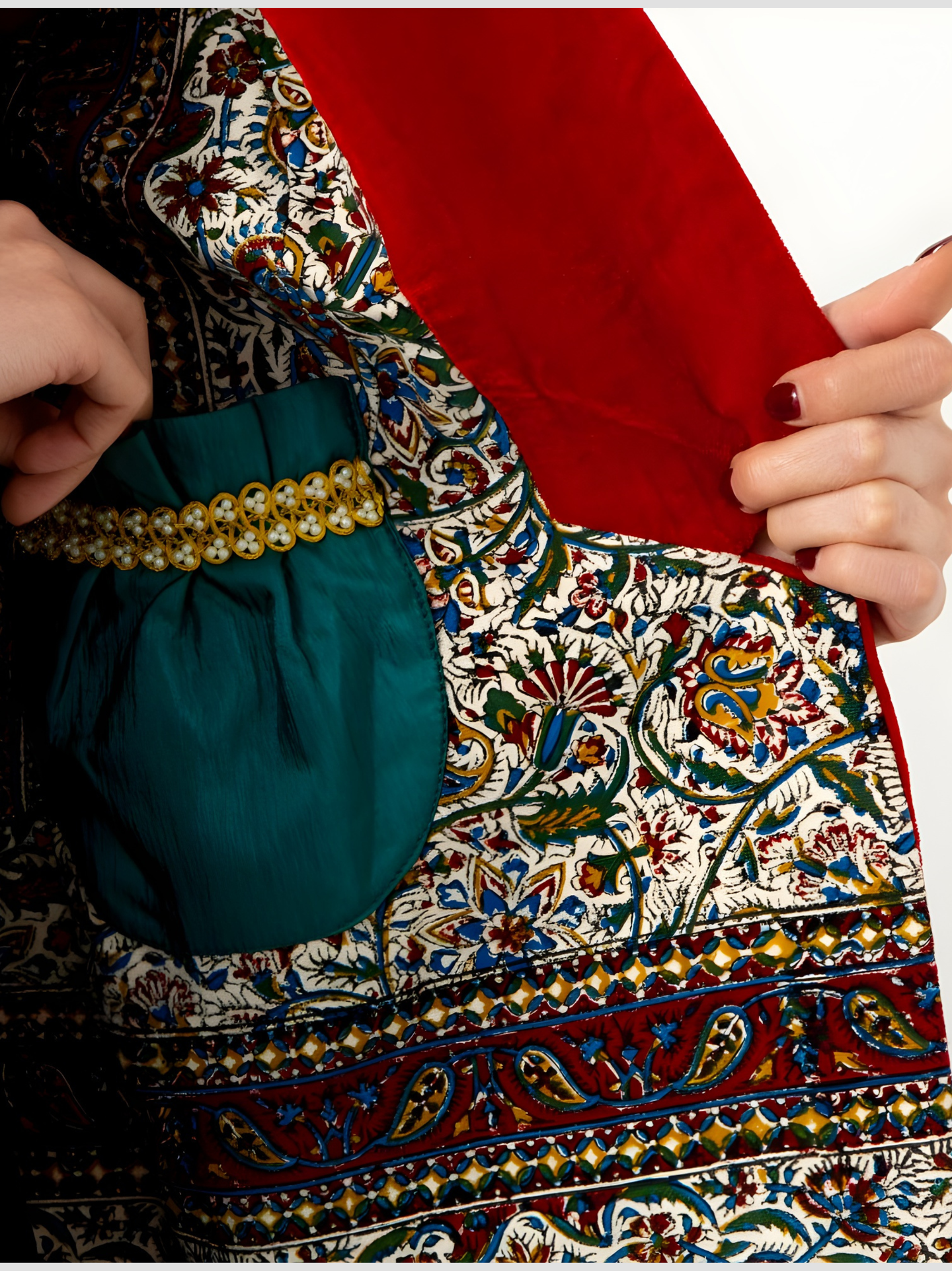 کت زنانه اناری