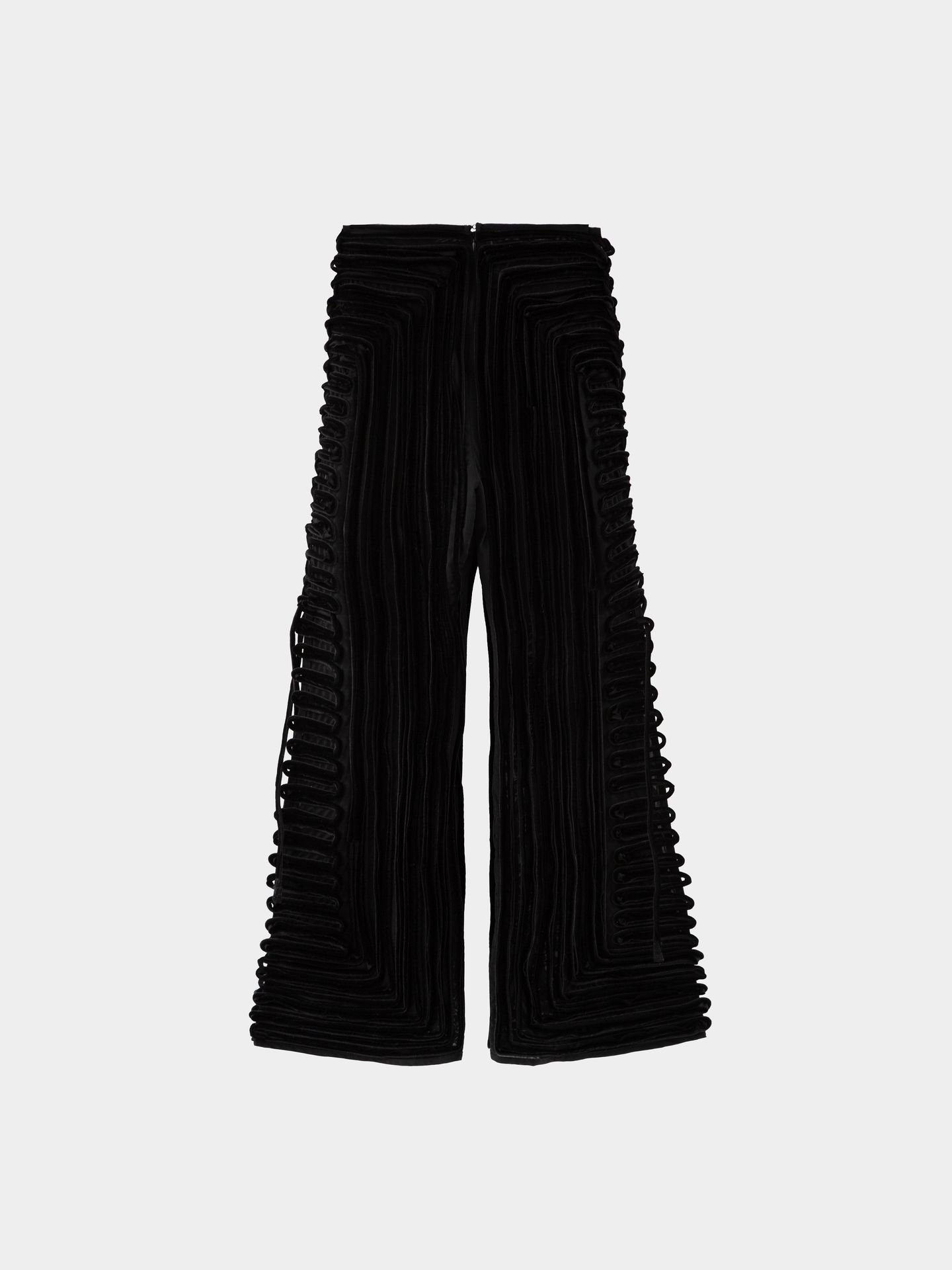 شلوار بند دار مشکی Enigma velvet