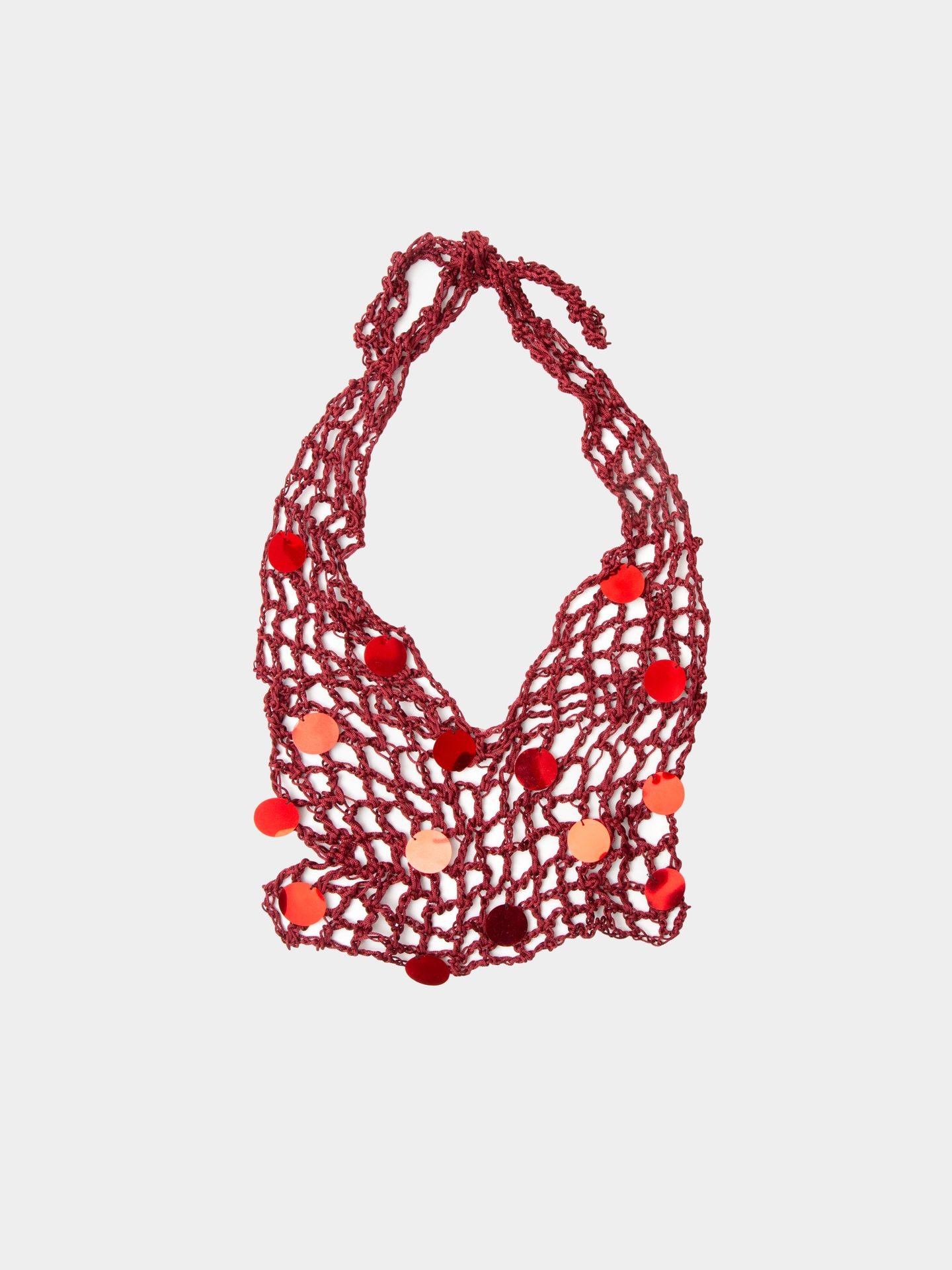 تاپ لمه پولکی زرشکی