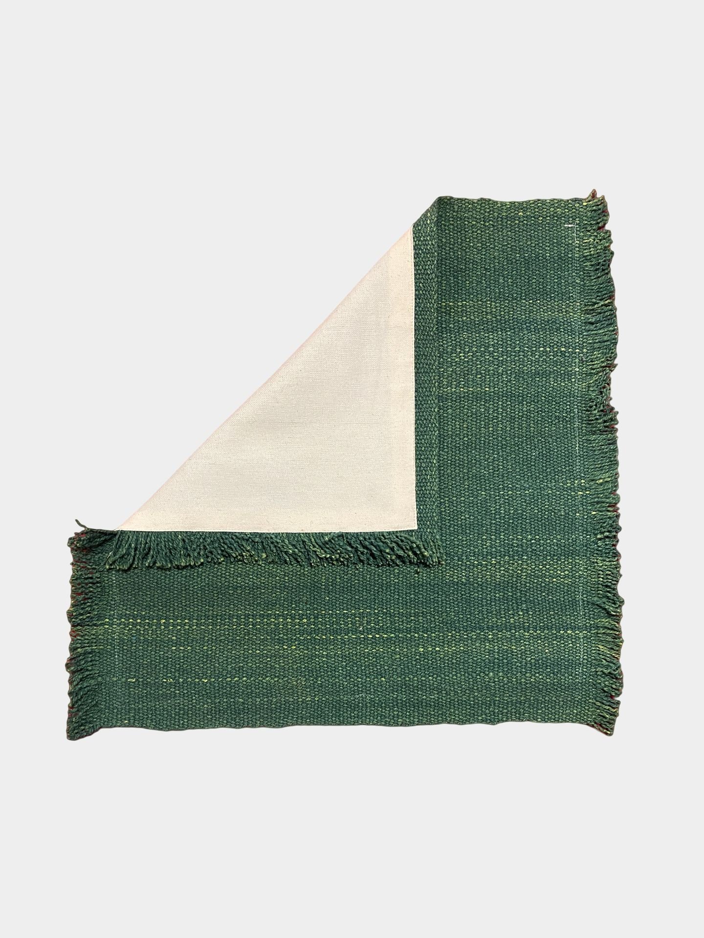 کوسن پشم سبز  گلیم