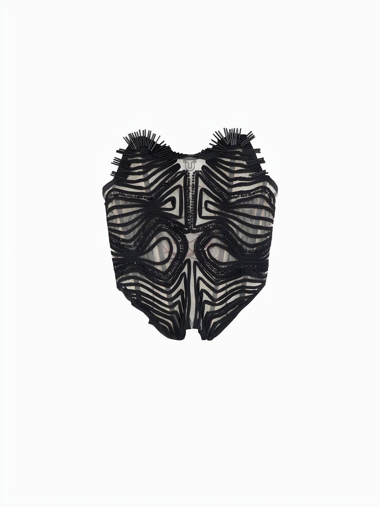 تاپ زنانه مشکی Xyra