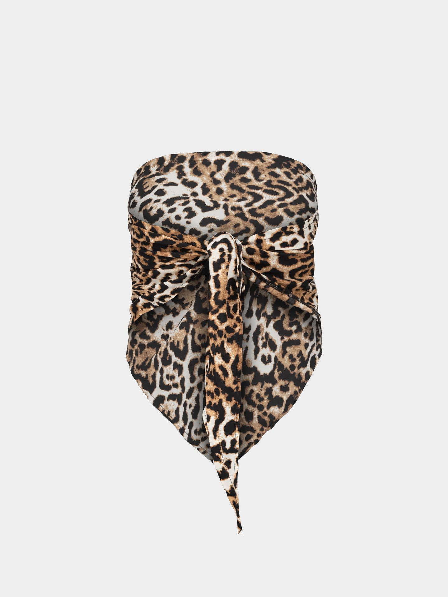 کراپ تاپ مثلثی پلنگی فلفل