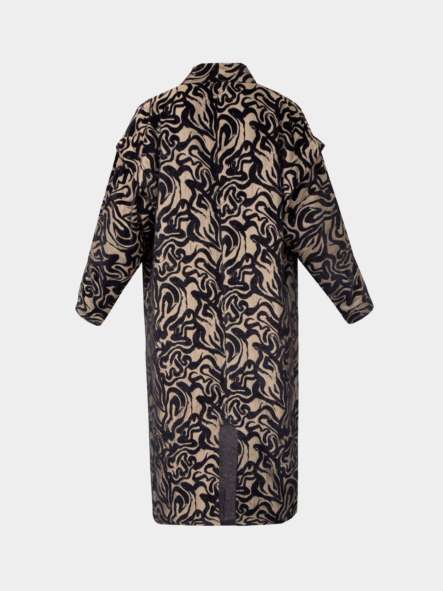 اور کت مشکی طرحدار یونیسکس S-T F/W10