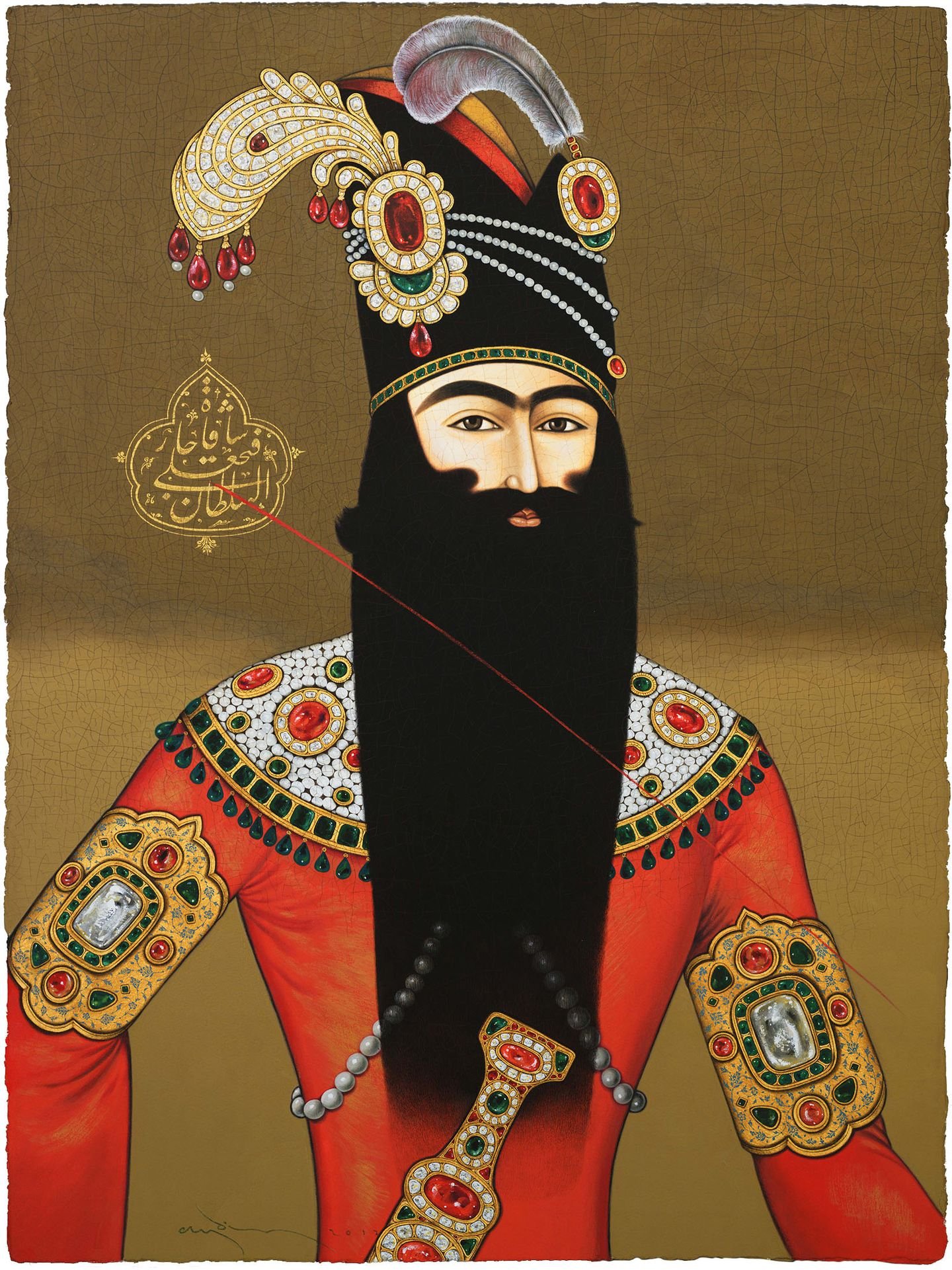 آیدین آغداشلو - End of an Era: Portrait of Fath-Ali Shah Qajar, 2012