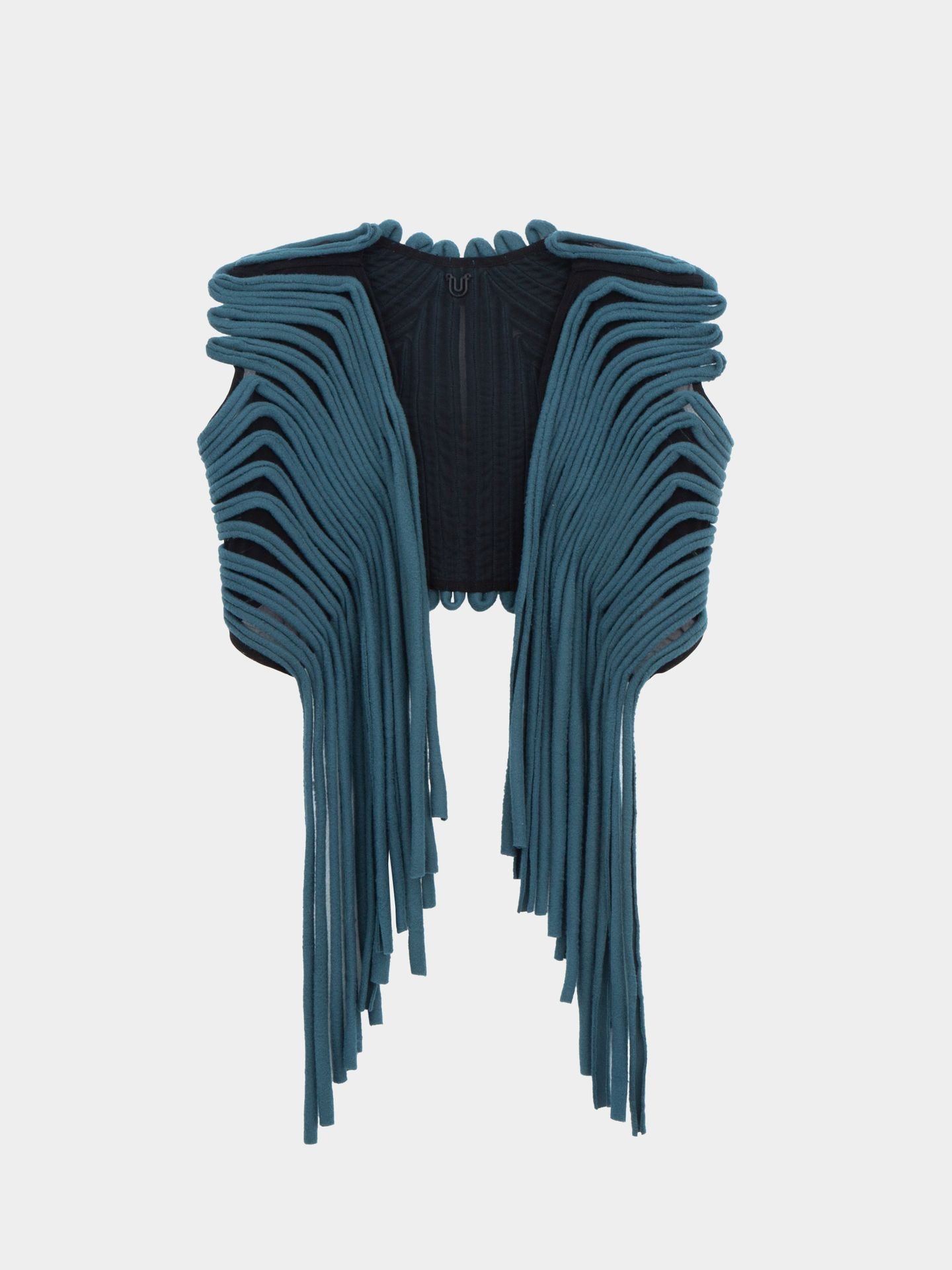 تاپ کوتاه دو طرفه آبی روشن Echo