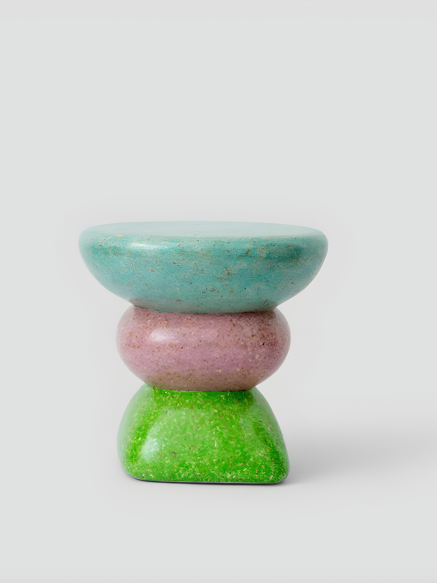 میز کنار پاپیه ماشه آبنبات آبی