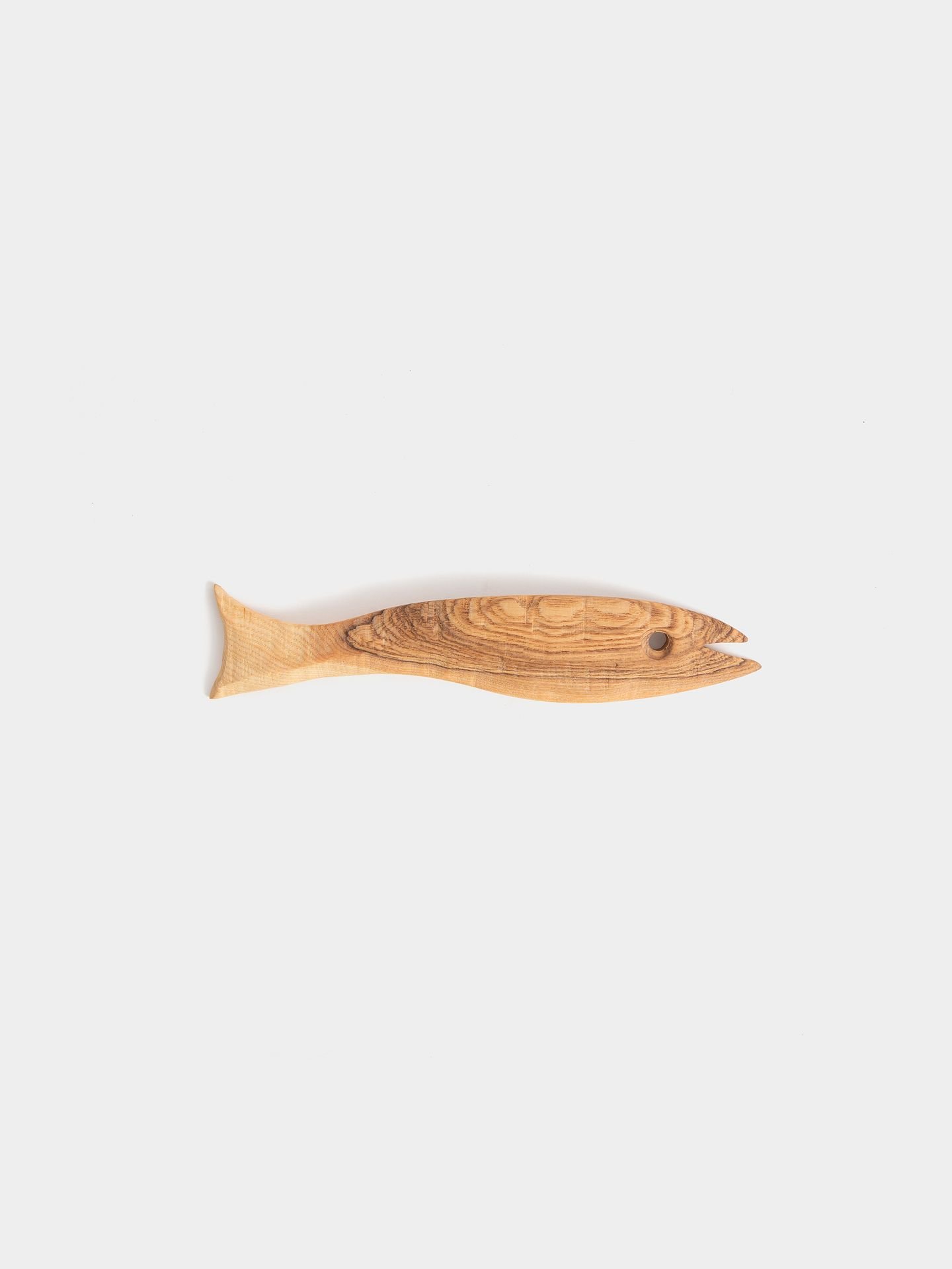 مجسمه چوب ماهی