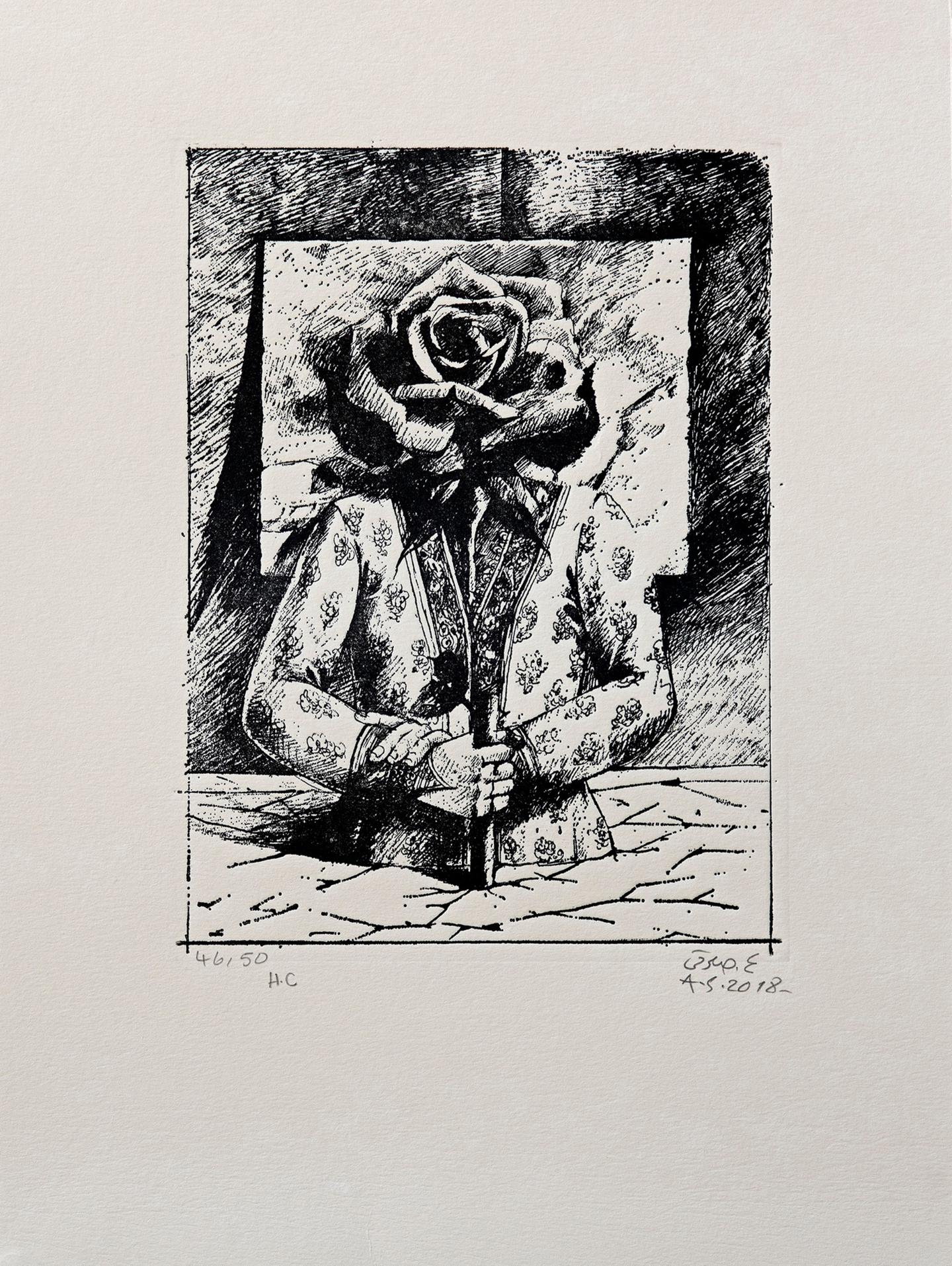 علی اکبر صادقی - Untitled , 2018