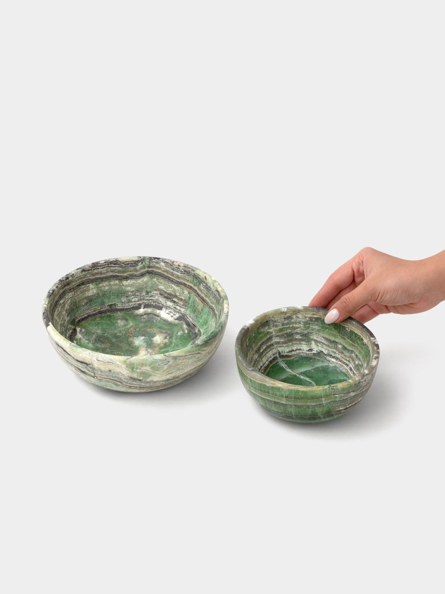 كاسه مرمر سبز اسمرالدو
