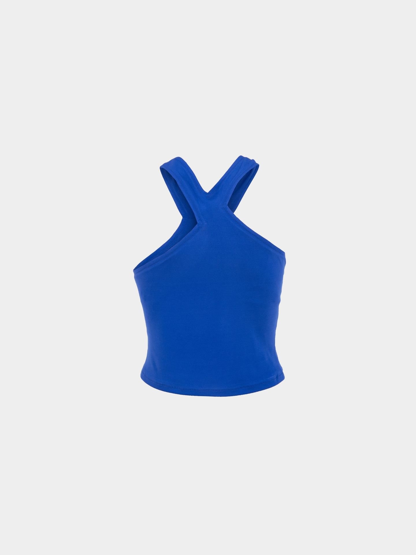 تاپ زنانه ریون آبی کاربنی