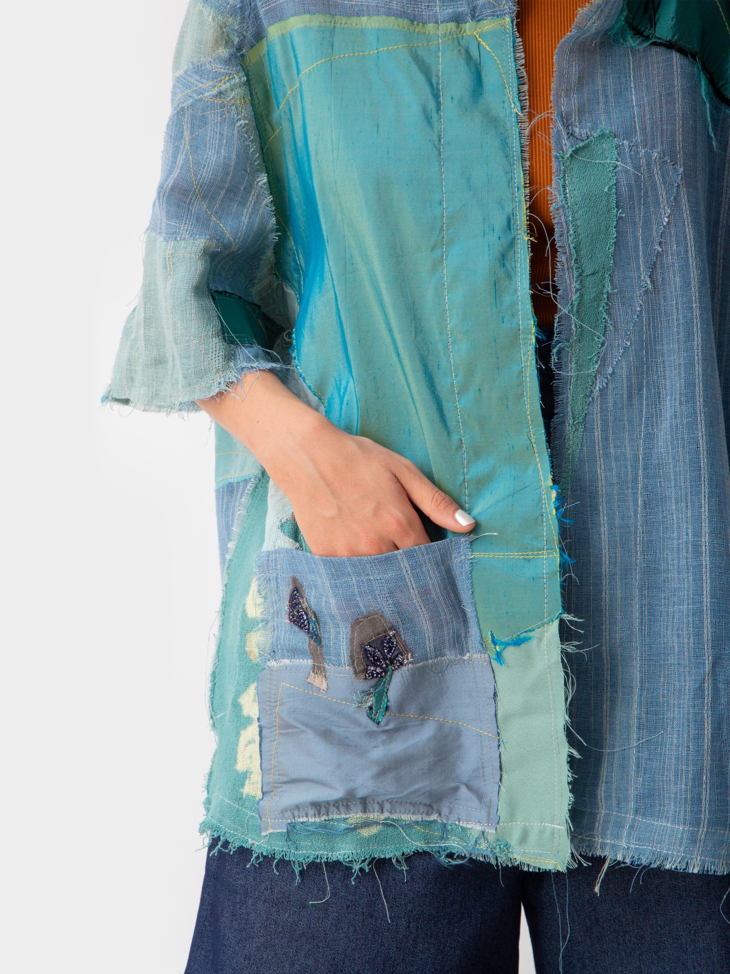 کت رگلان فیروزه ای