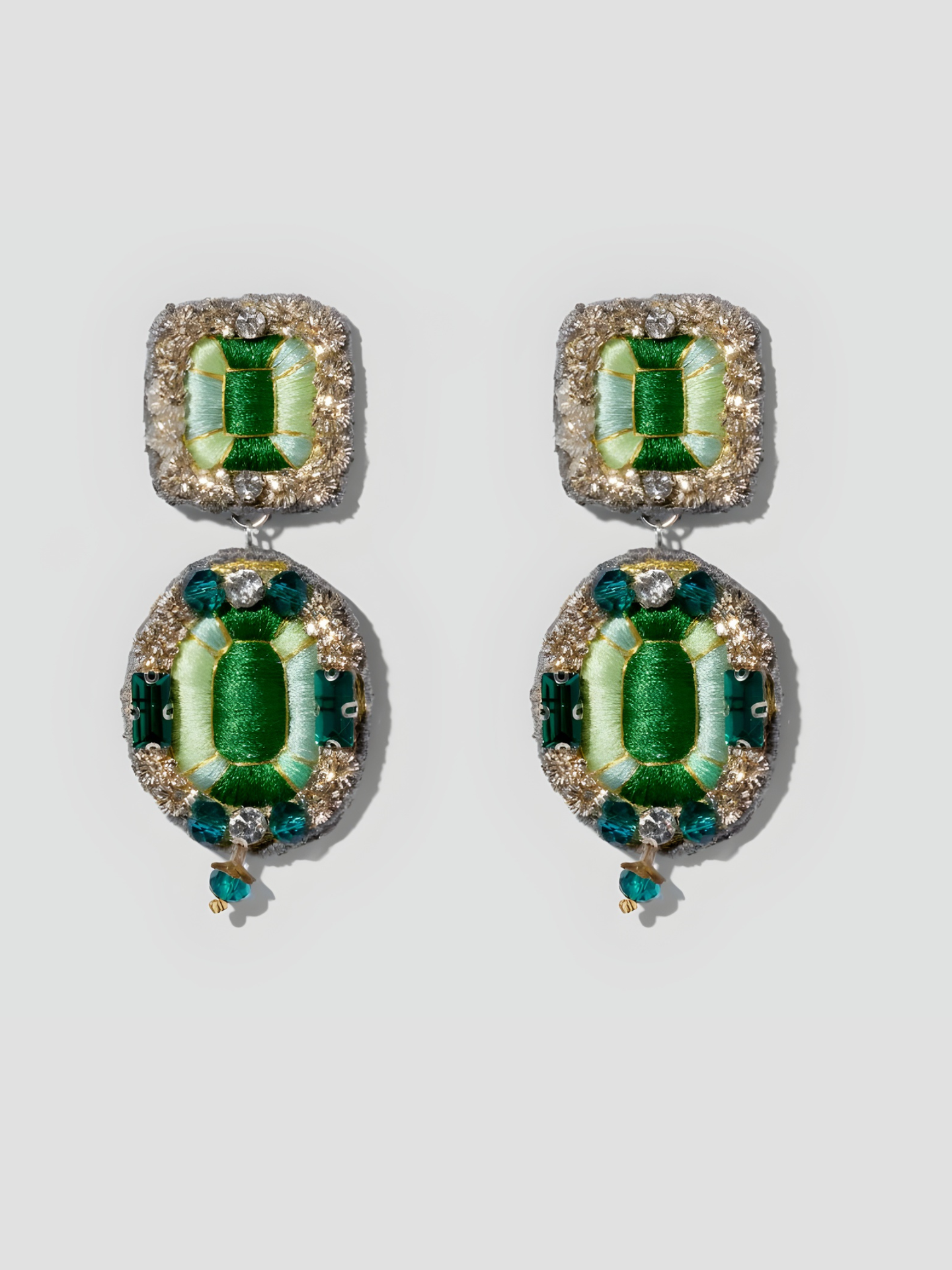 گوشواره زنانه مرمری