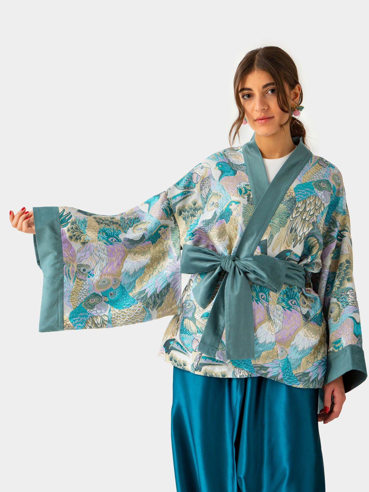 کیمونو پرندگان طرح یک