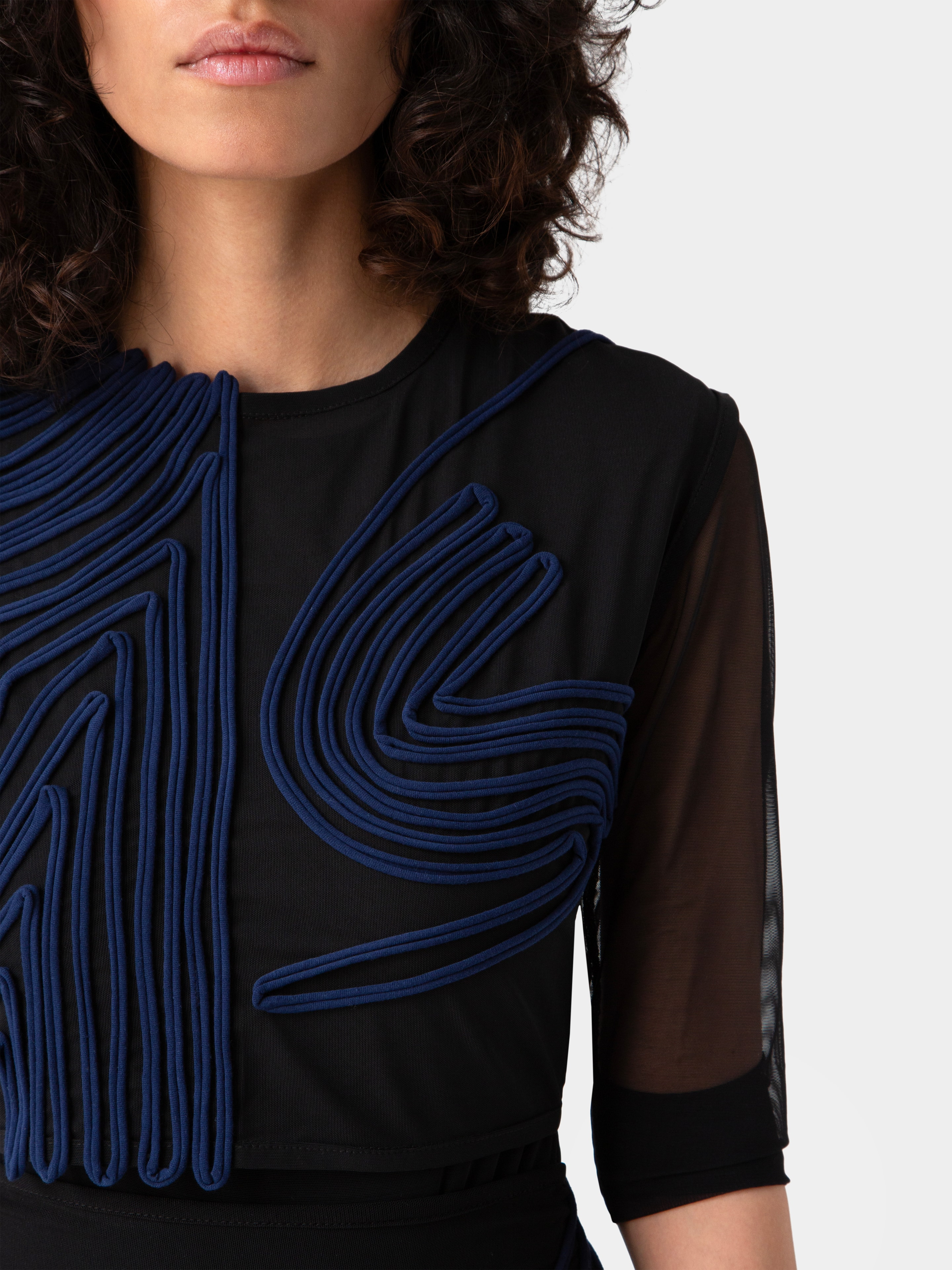 تاپ Selena سرمه ای