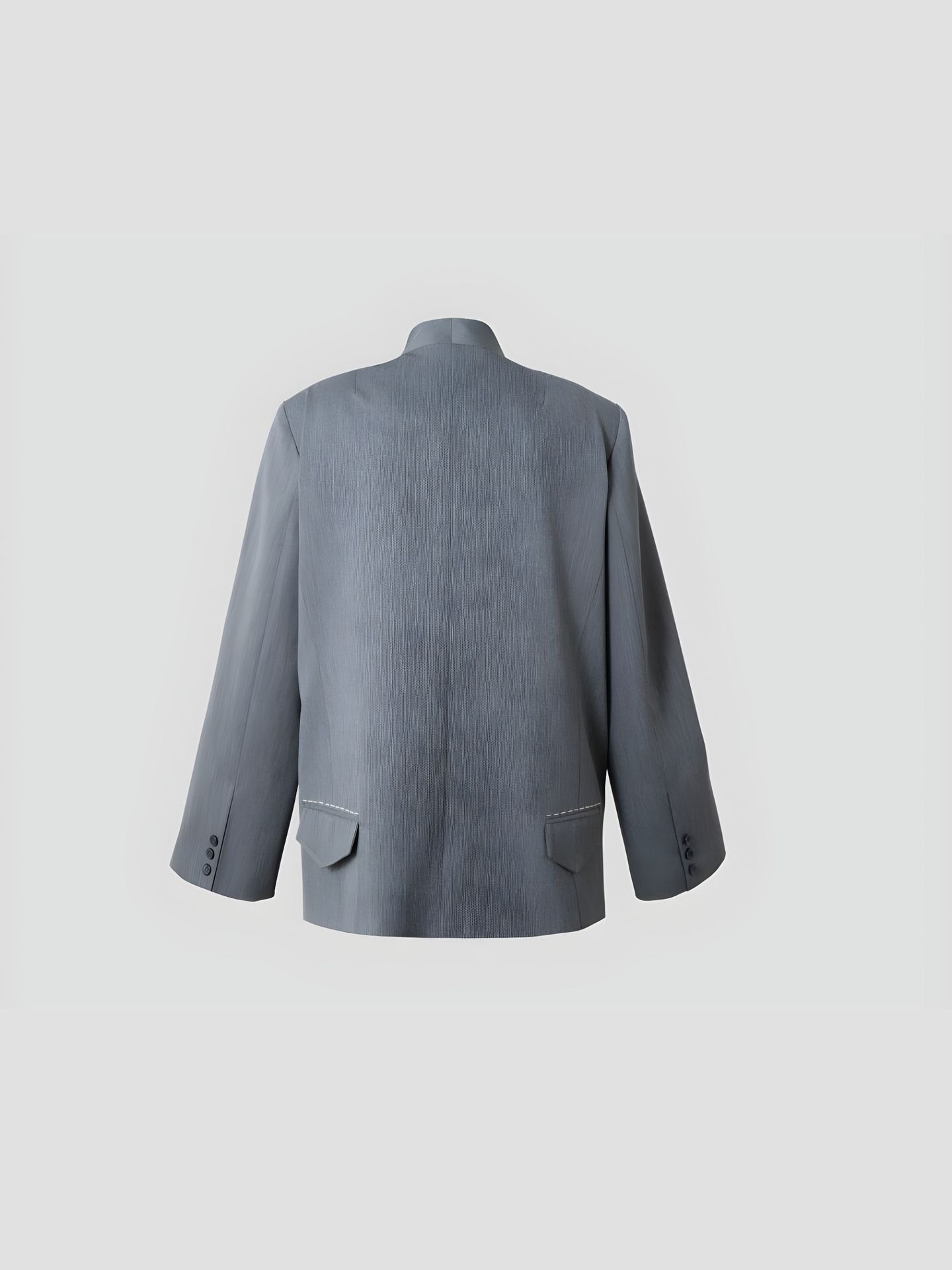 کت زنانه نخ و پلی استر Double-vested blazer