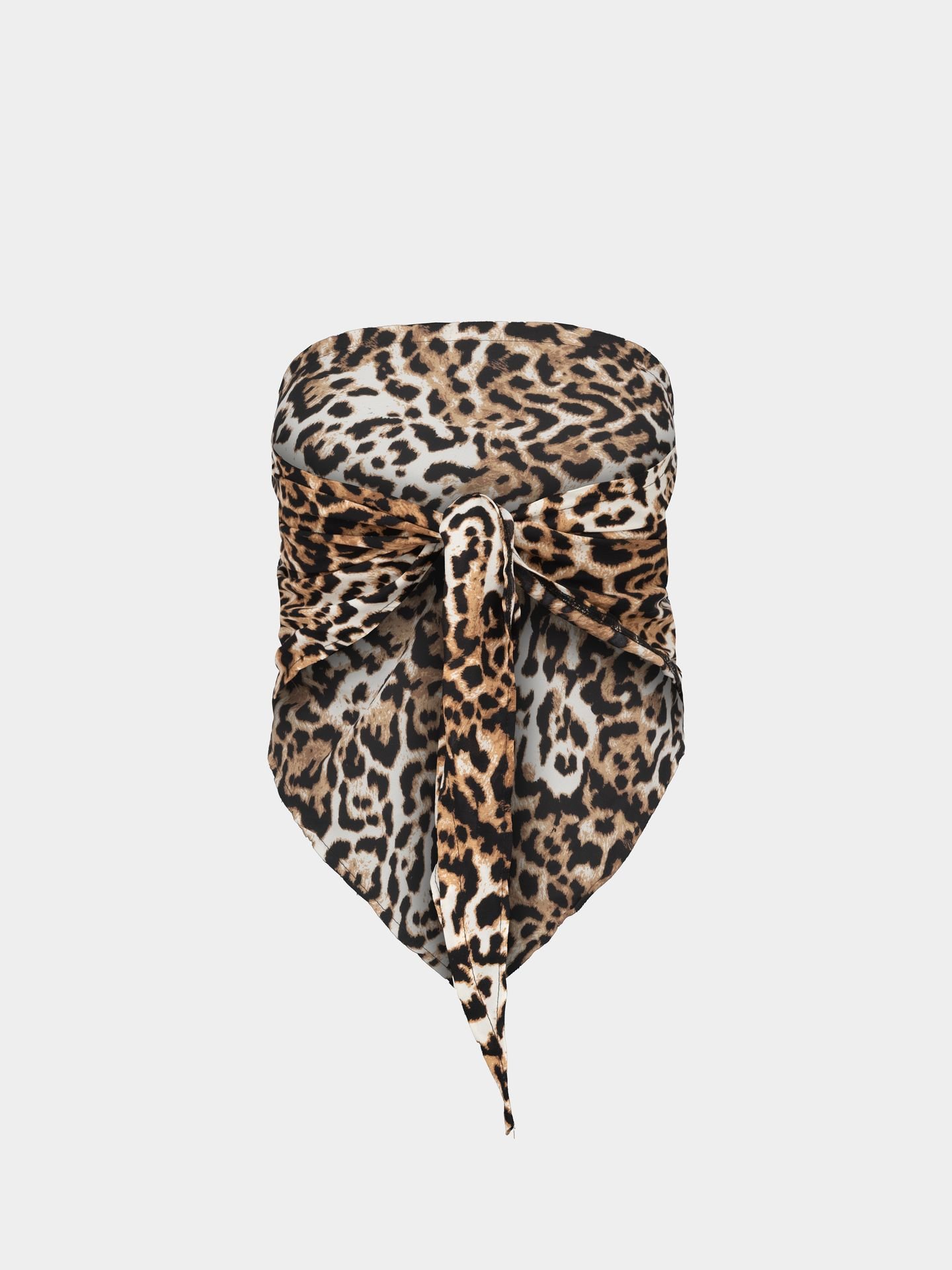 کراپ تاپ مثلثی پلنگی فلفل