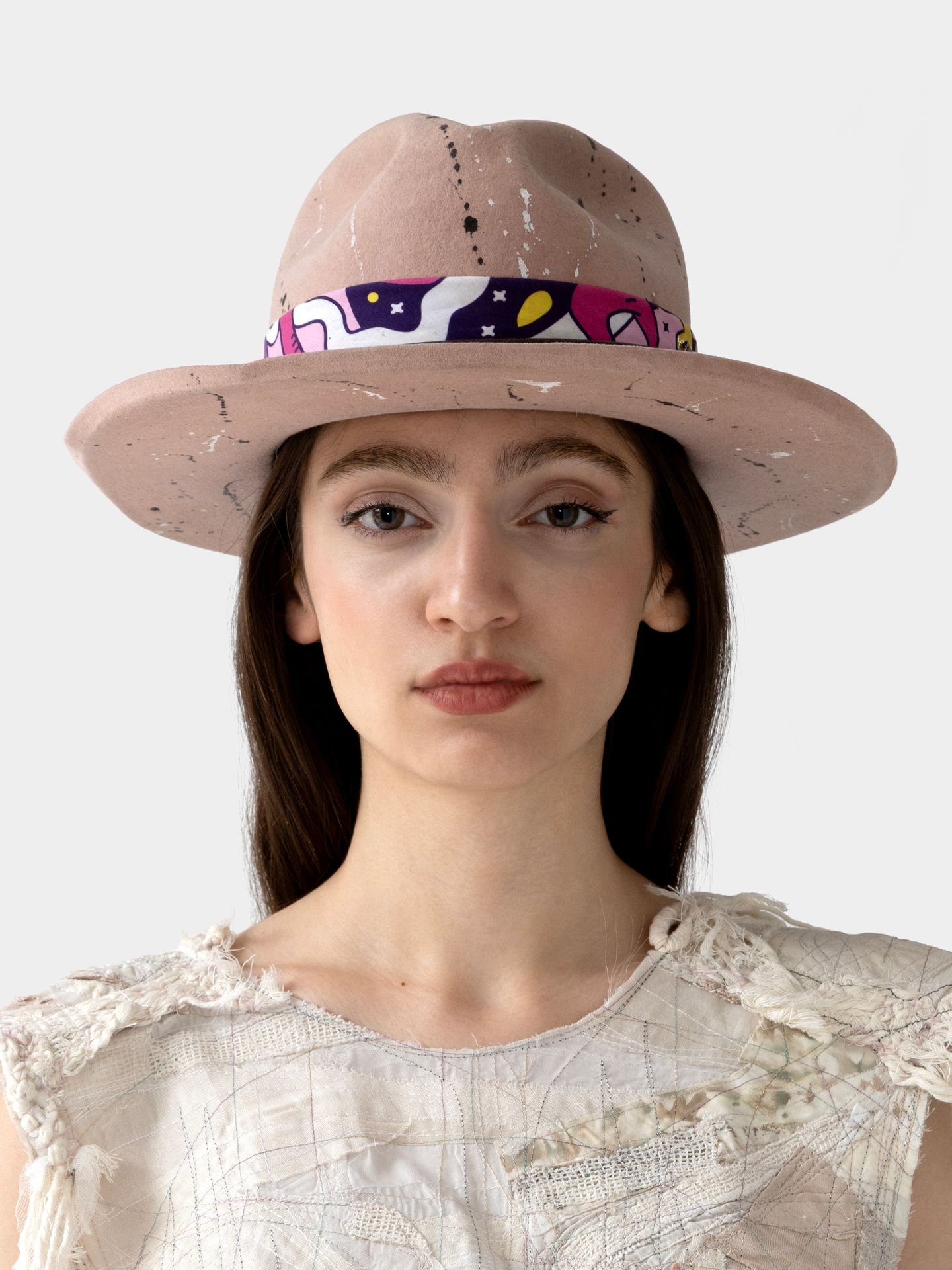 کلاه صورتی Pinky cowboy