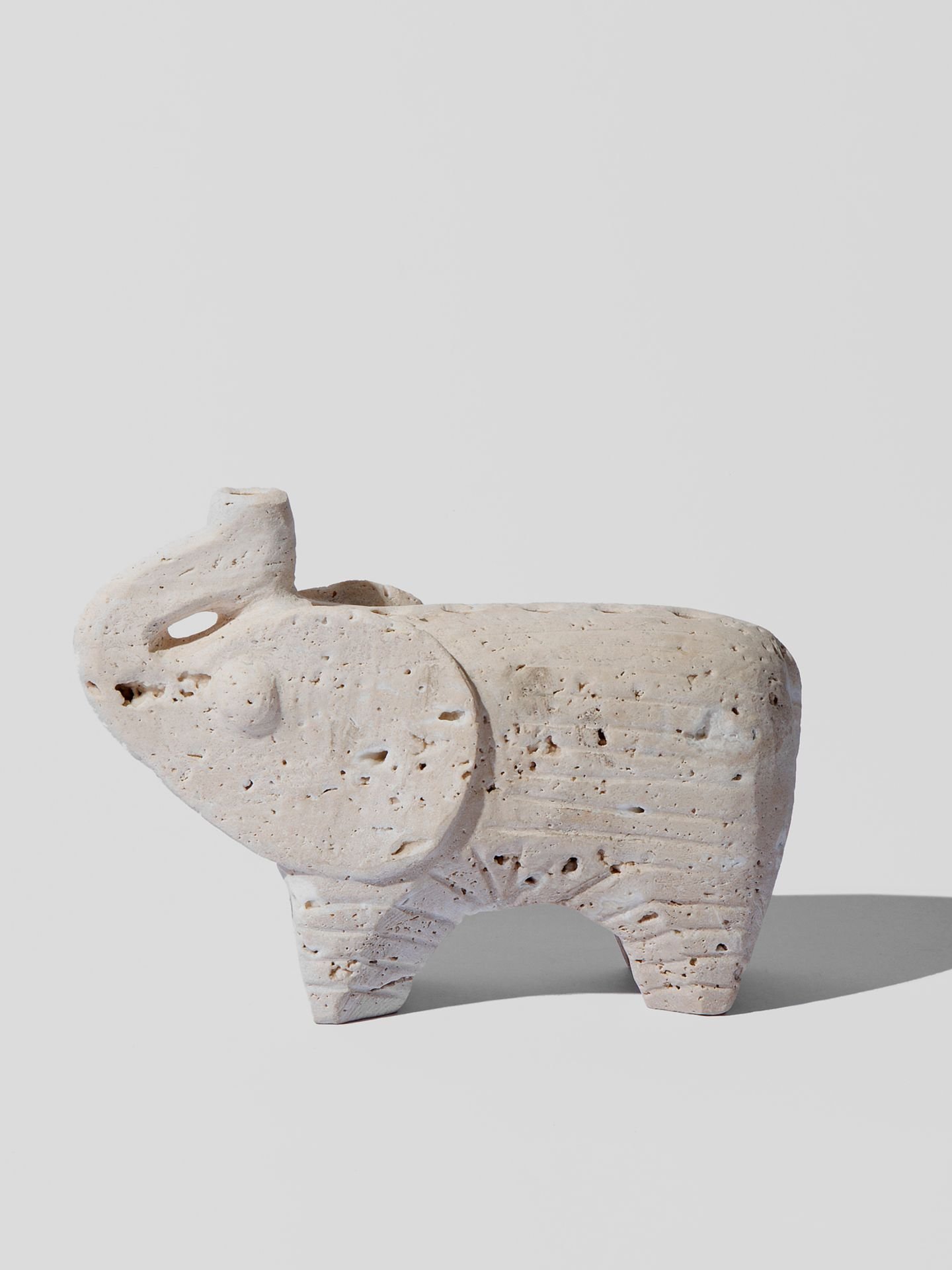 مجسمه و جاشمعی سنگ فیل