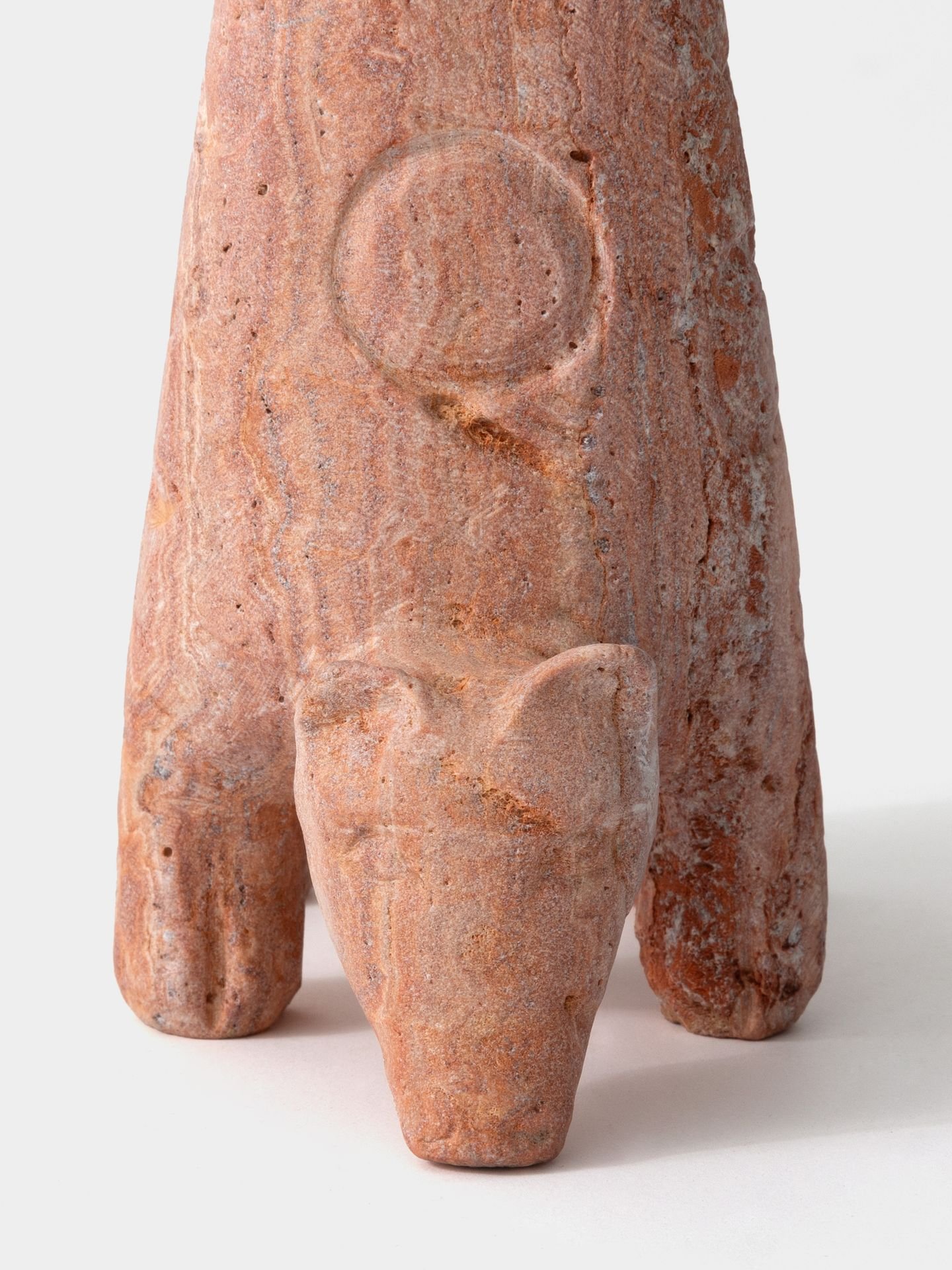 مجسمه سنگ آجری موکا