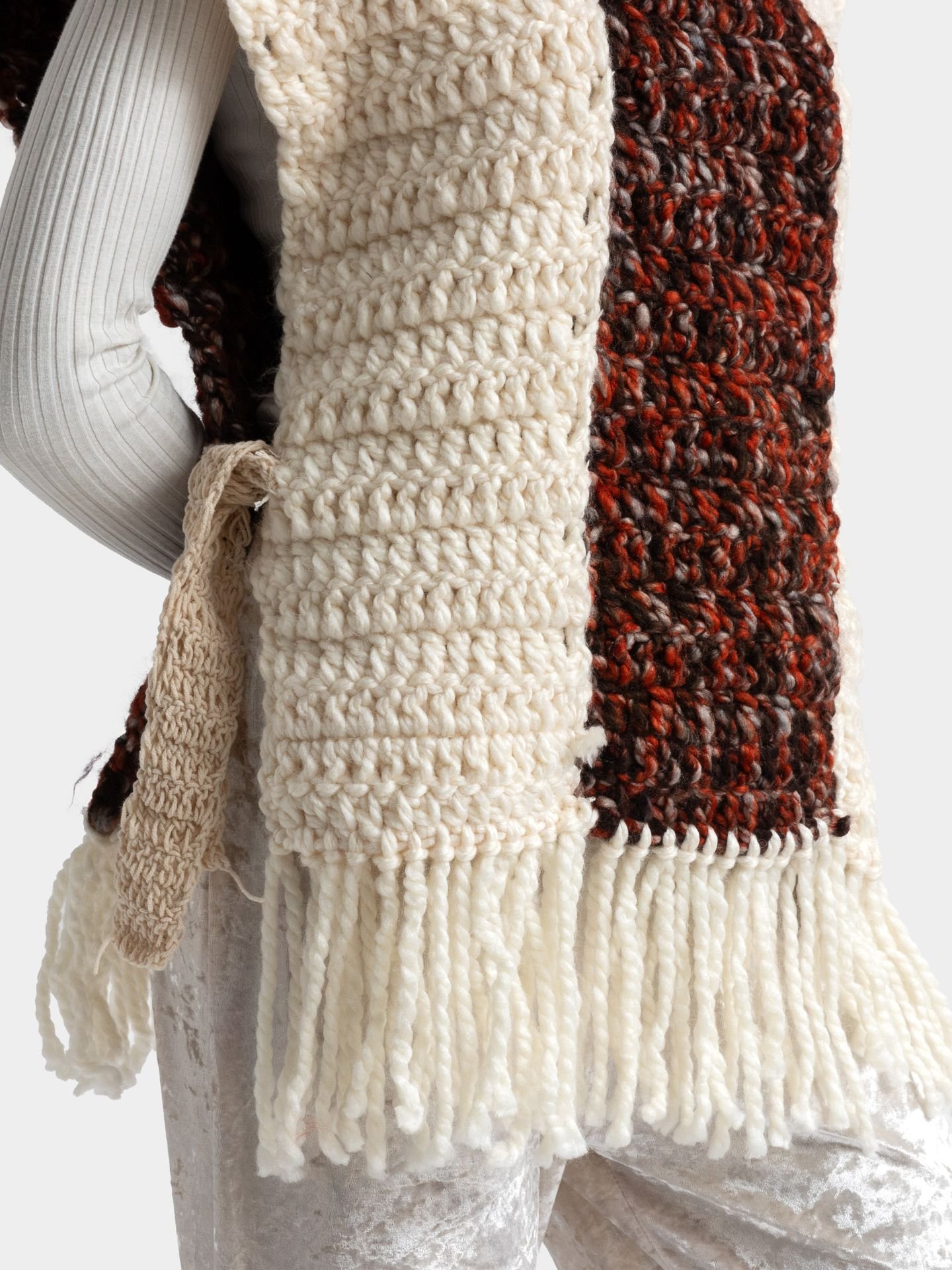 جلیقه cowl neck