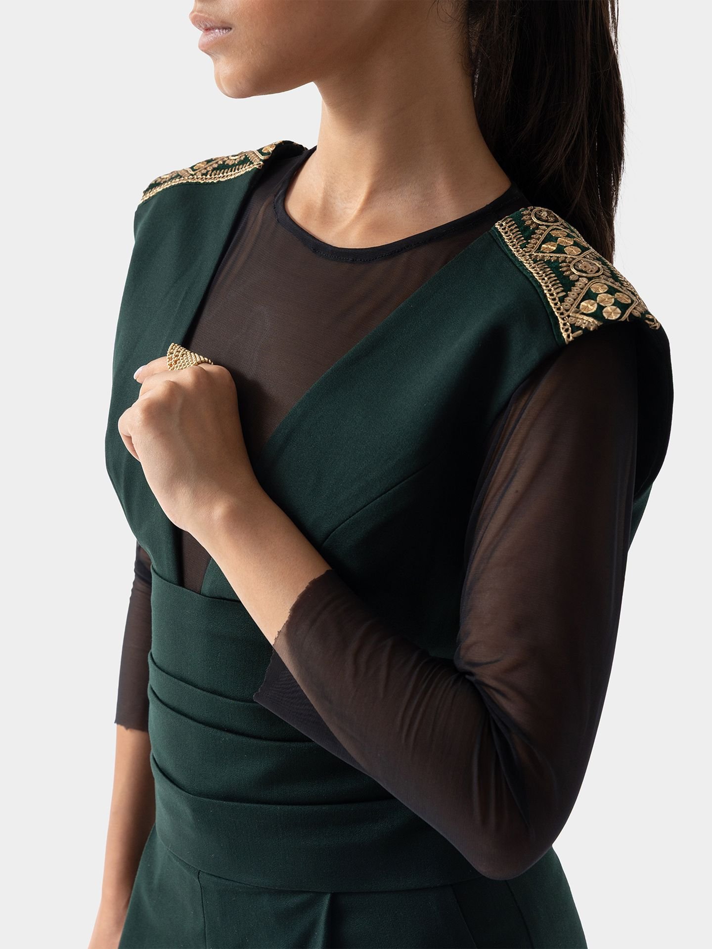 سرهمی زنانه کتان نخل