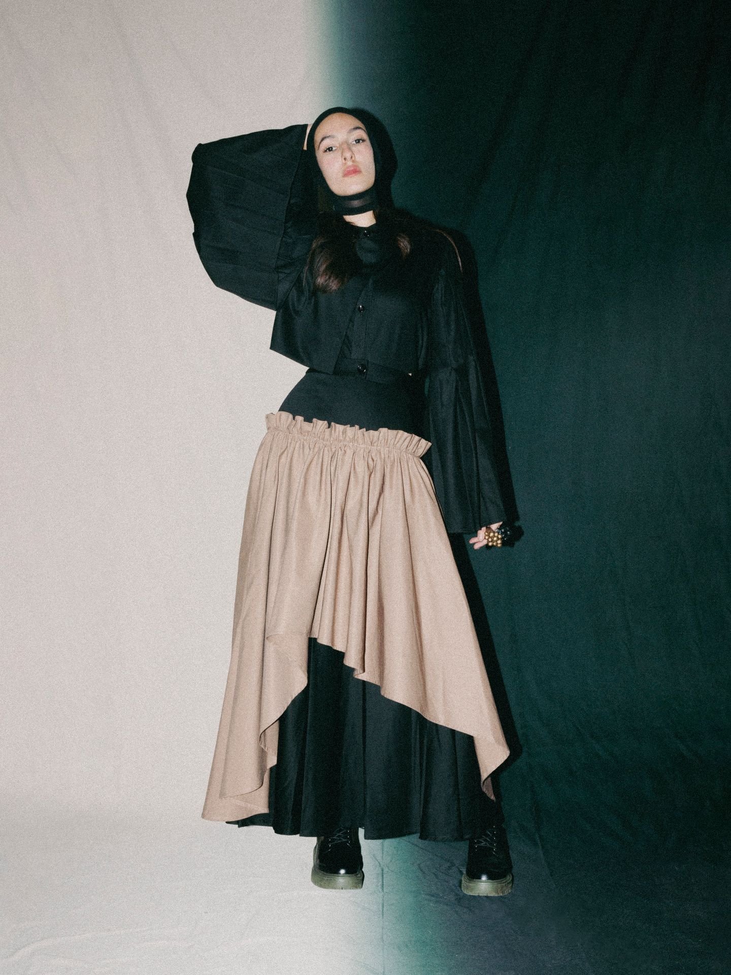 دامن زنانه نخی Double-layered