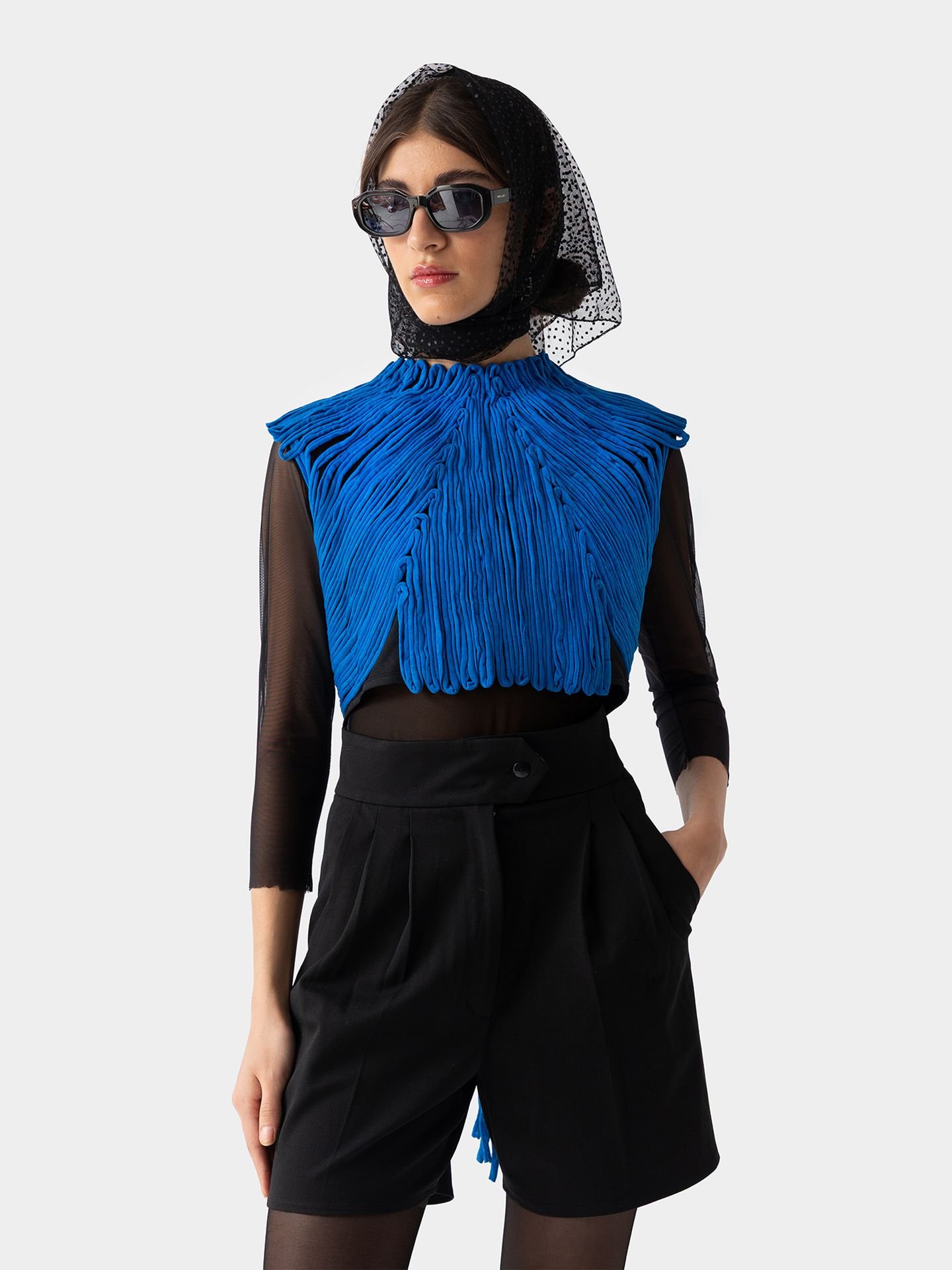 کراپ تاپ آبی Echo