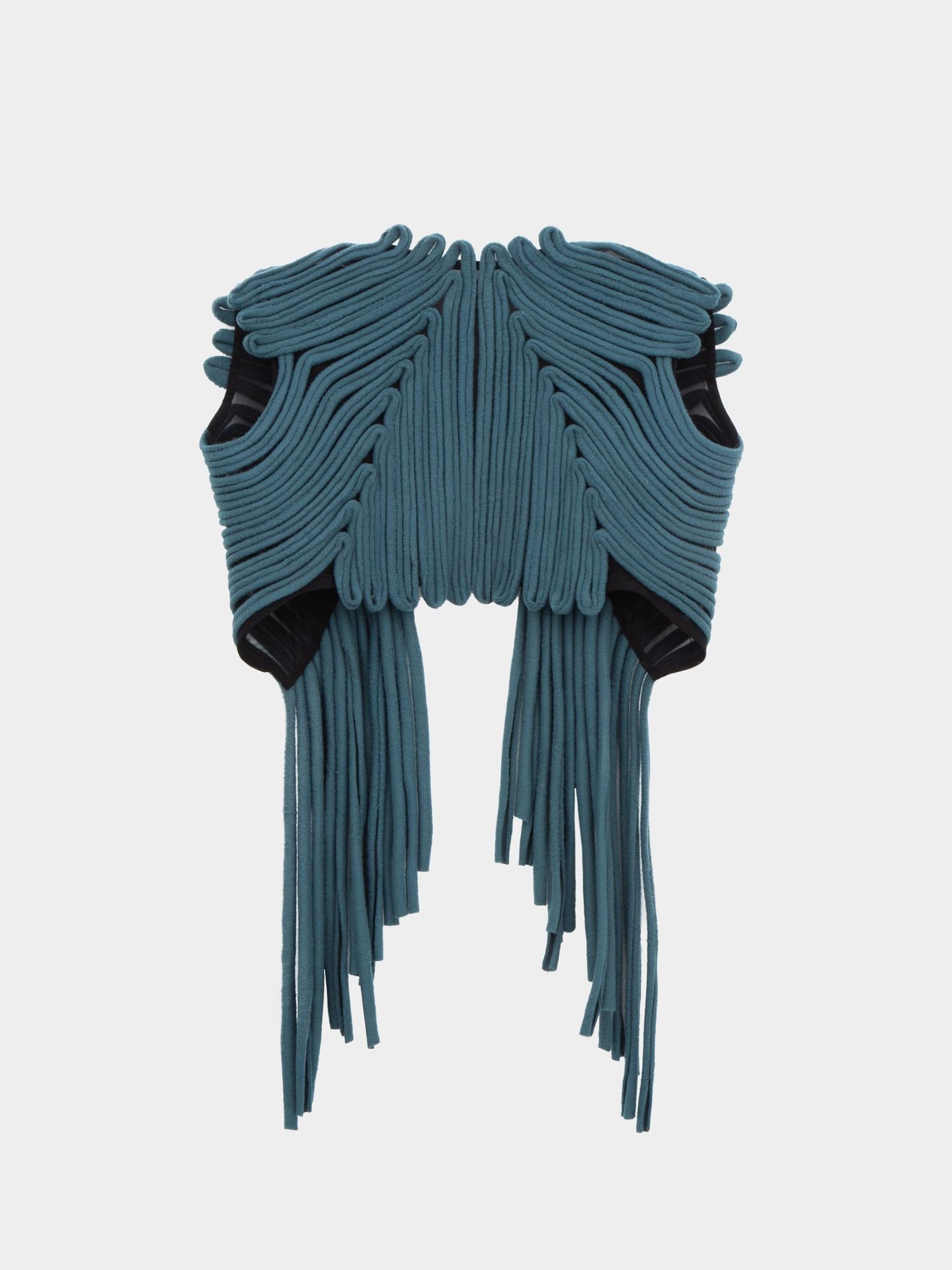 تاپ کوتاه دو طرفه آبی روشن Echo