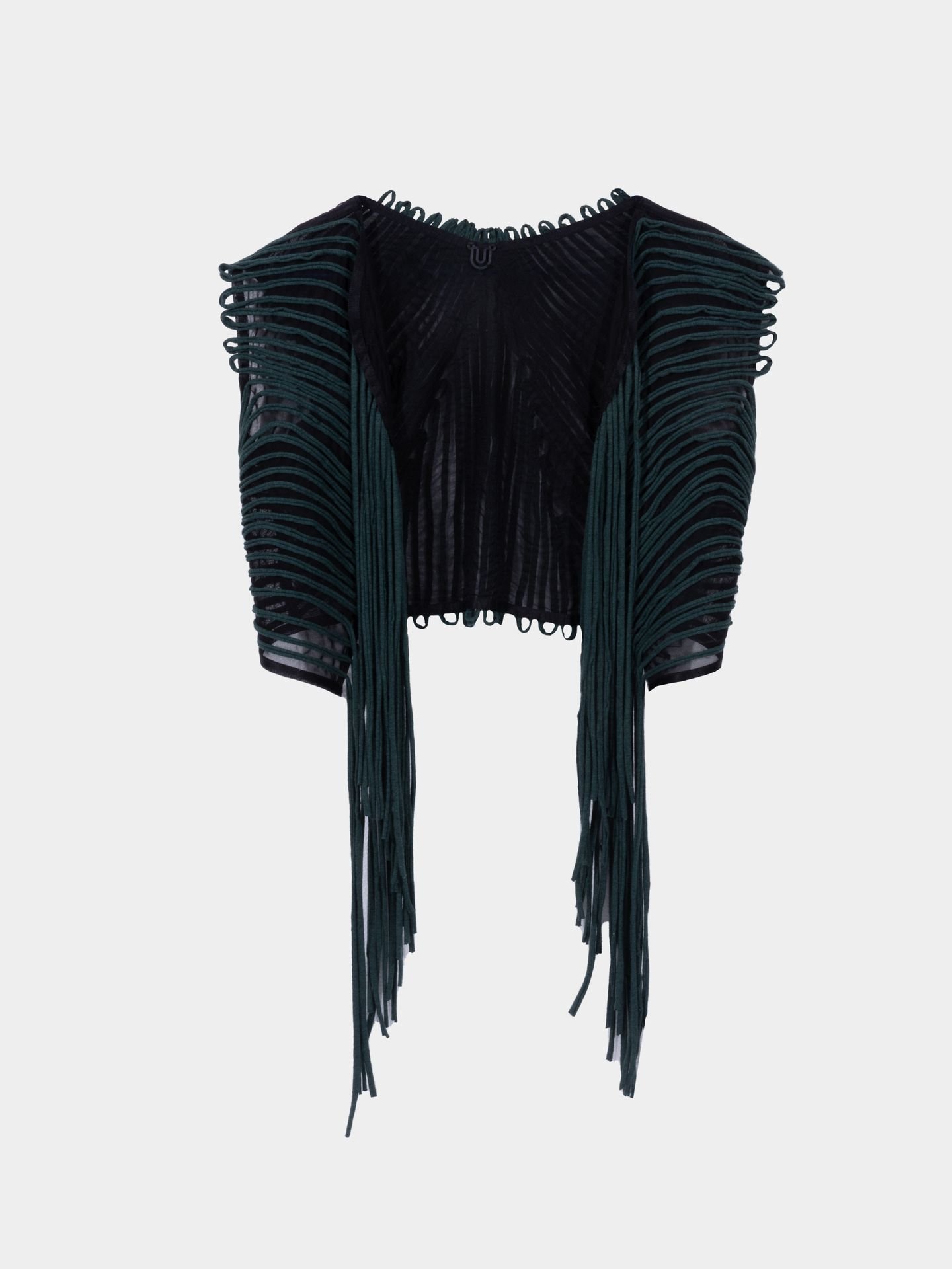تاپ کوتاه دو طرفه سبز آبی Echo