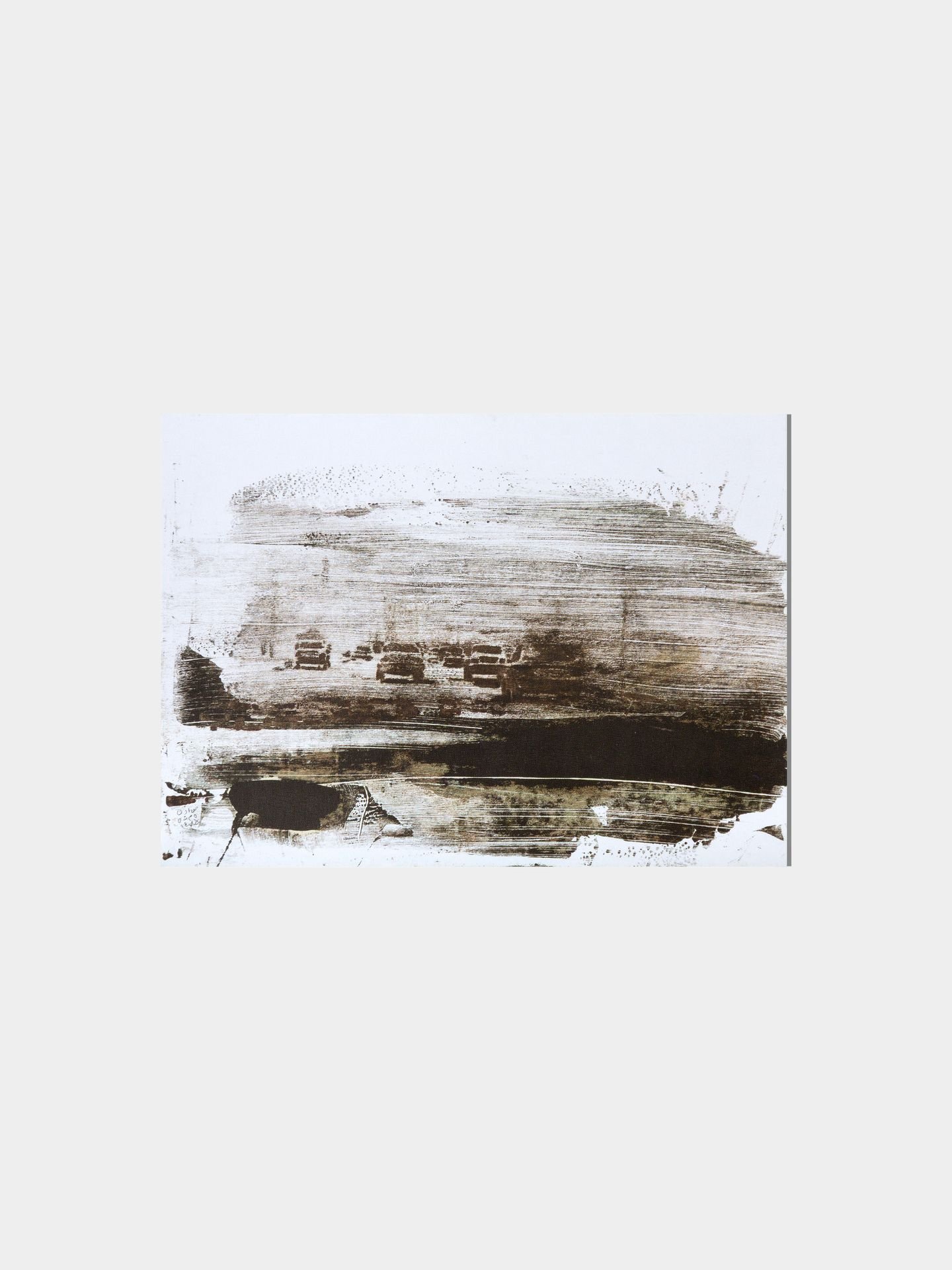 کارت پستال "Untitled 2026" ، صادق همتی