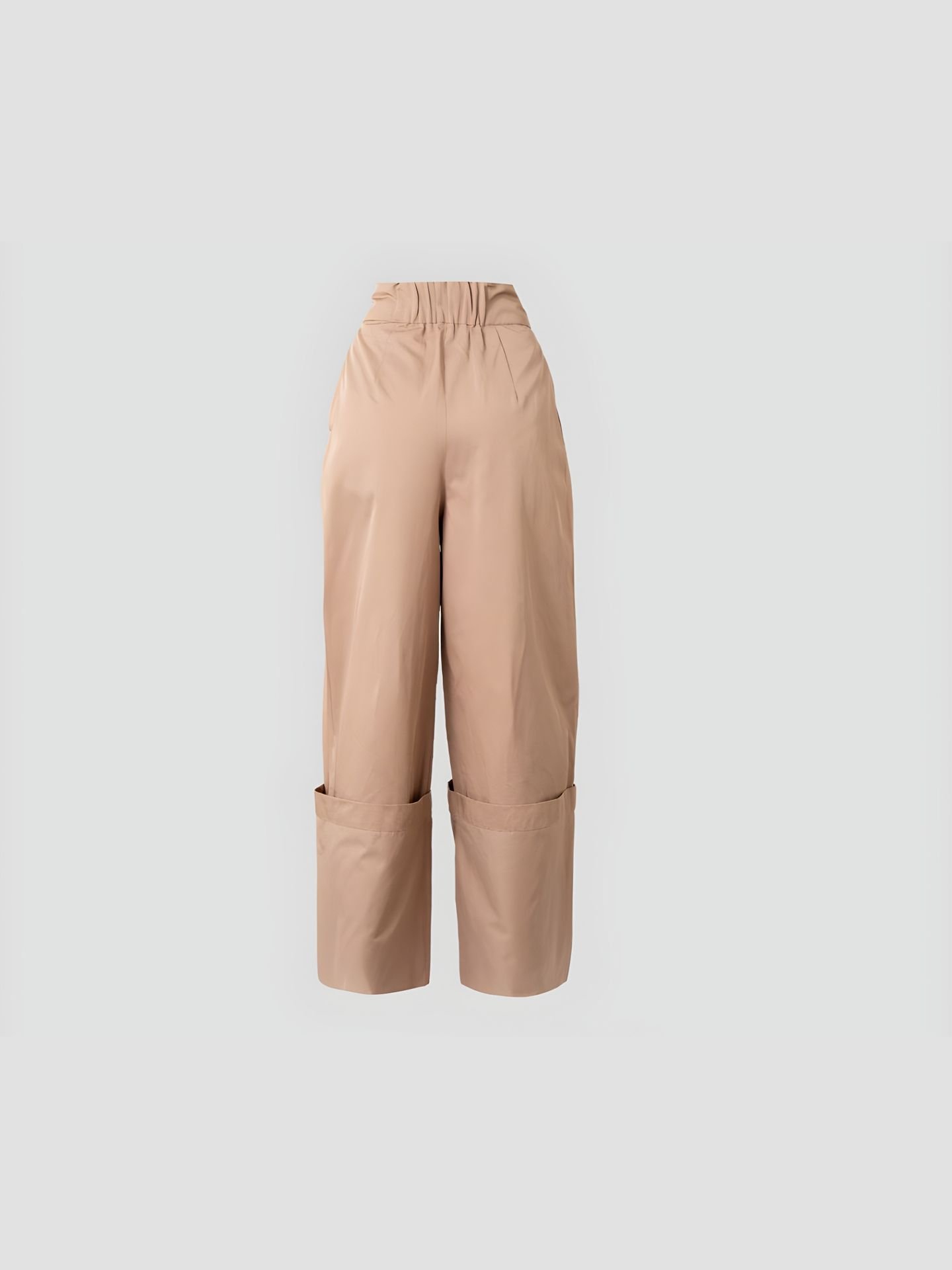 شلوار زنانه نخی Tailored Folded