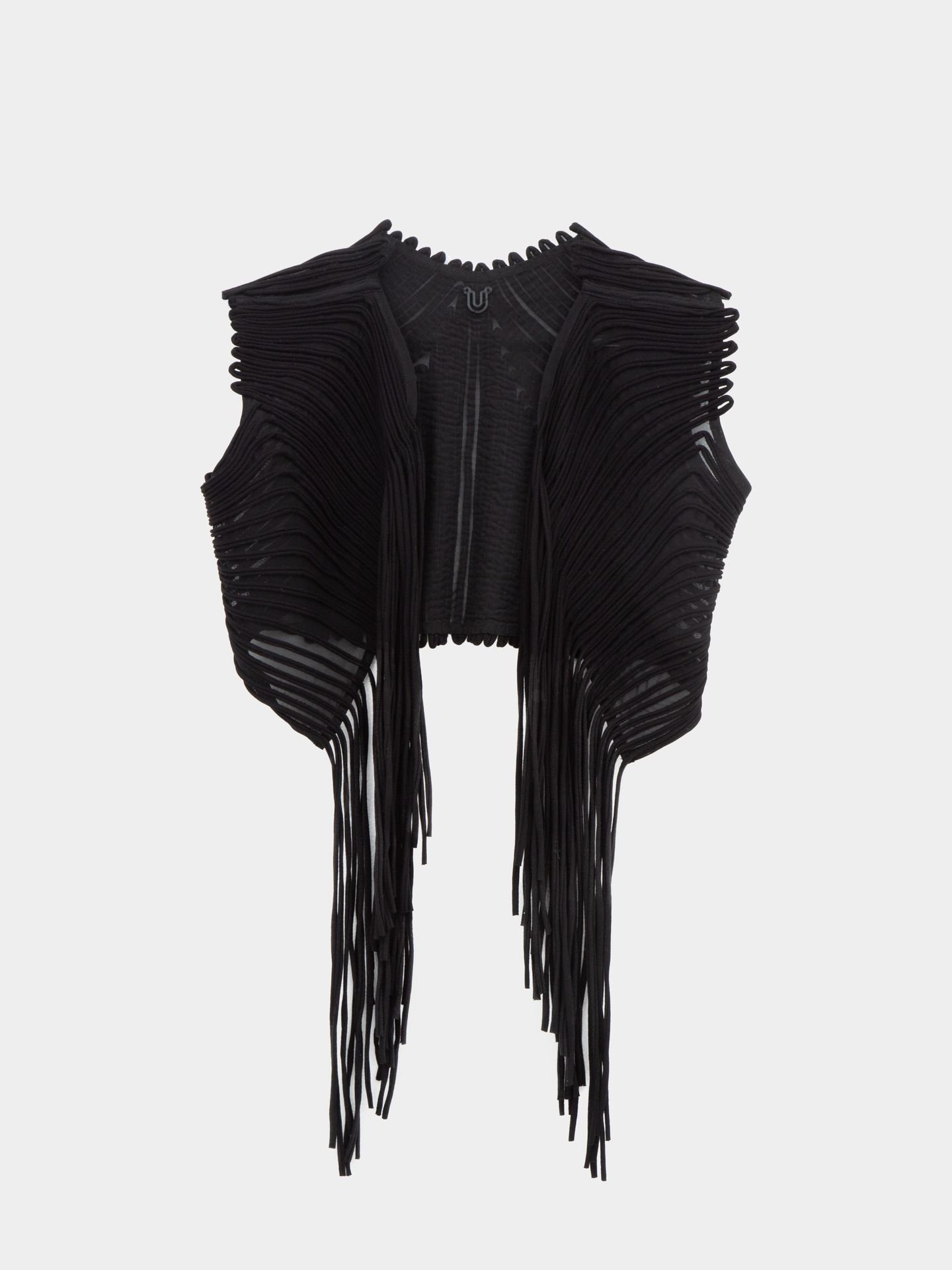 تاپ کوتاه دو طرفه مشکی Echo
